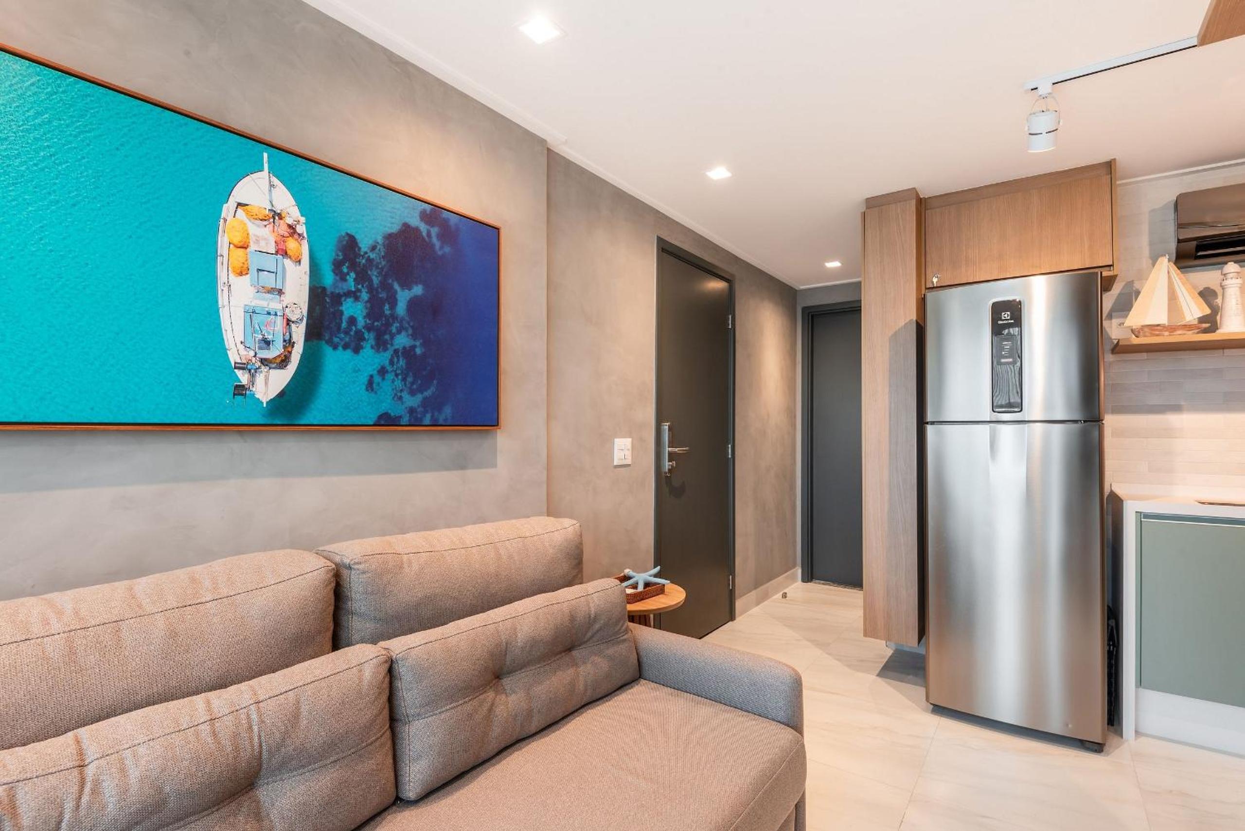 Beachfront flat at Porto de Galinhas beach, close to the natural pools.