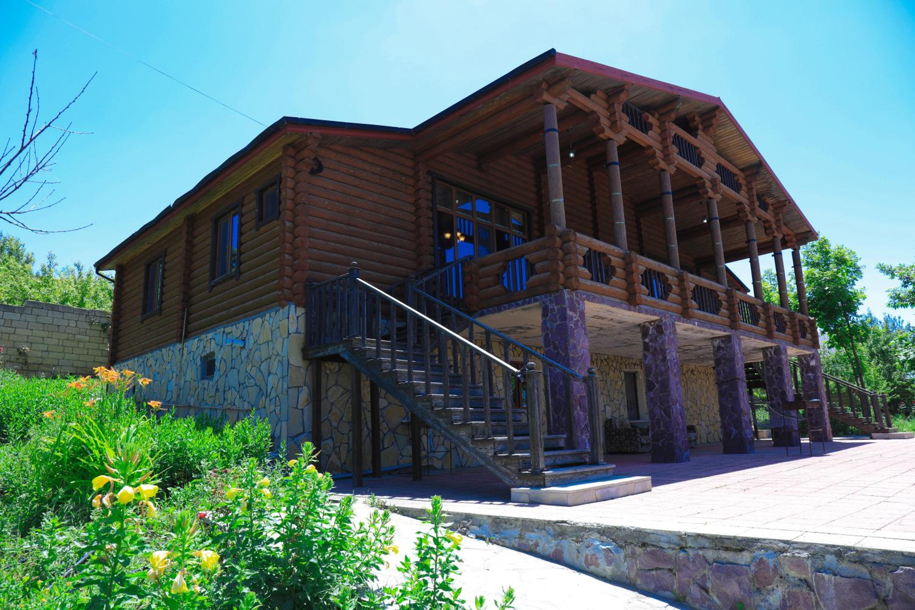 Eco-Friendly Family Wooden Villa