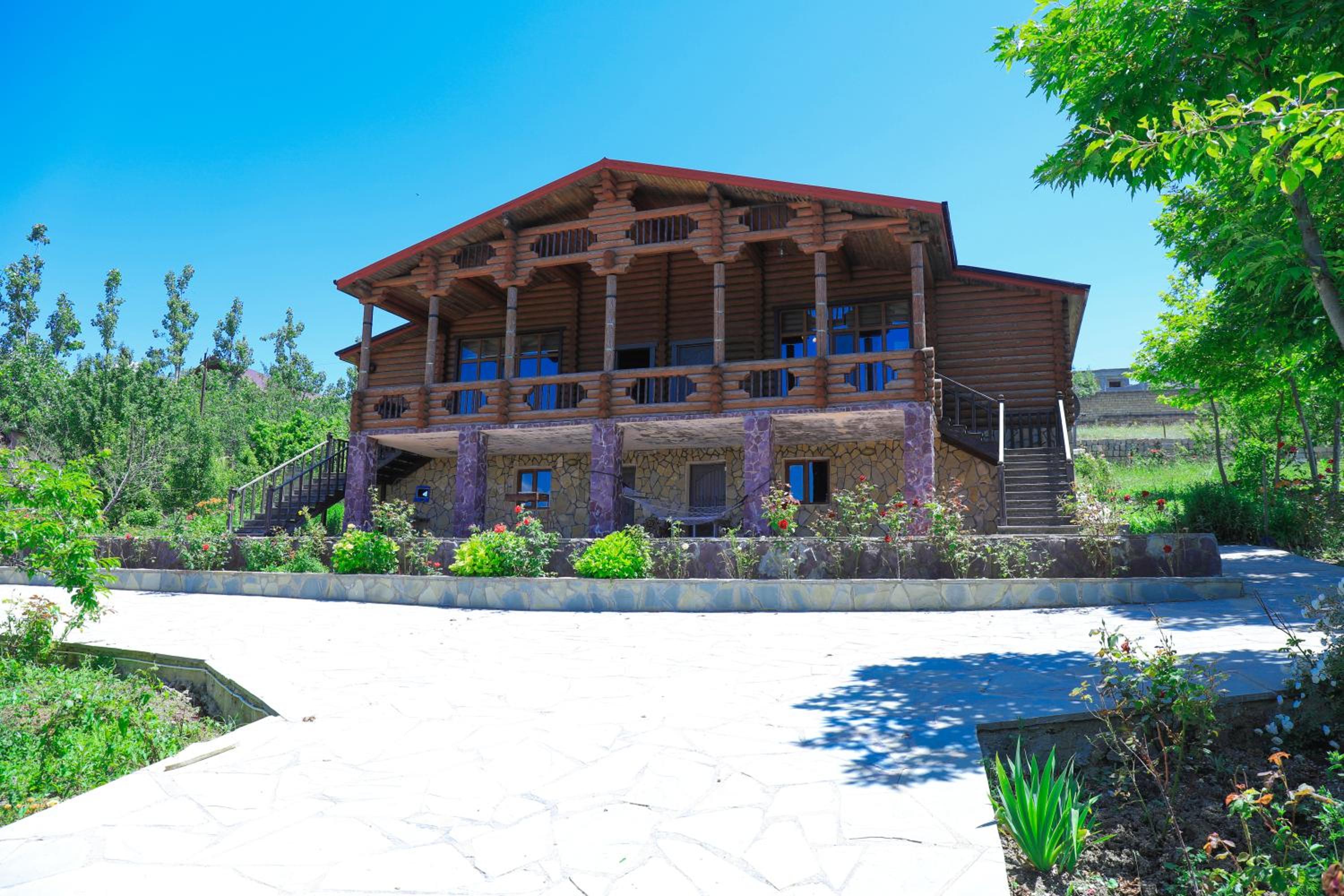 Eco-Friendly Family Wooden Villa