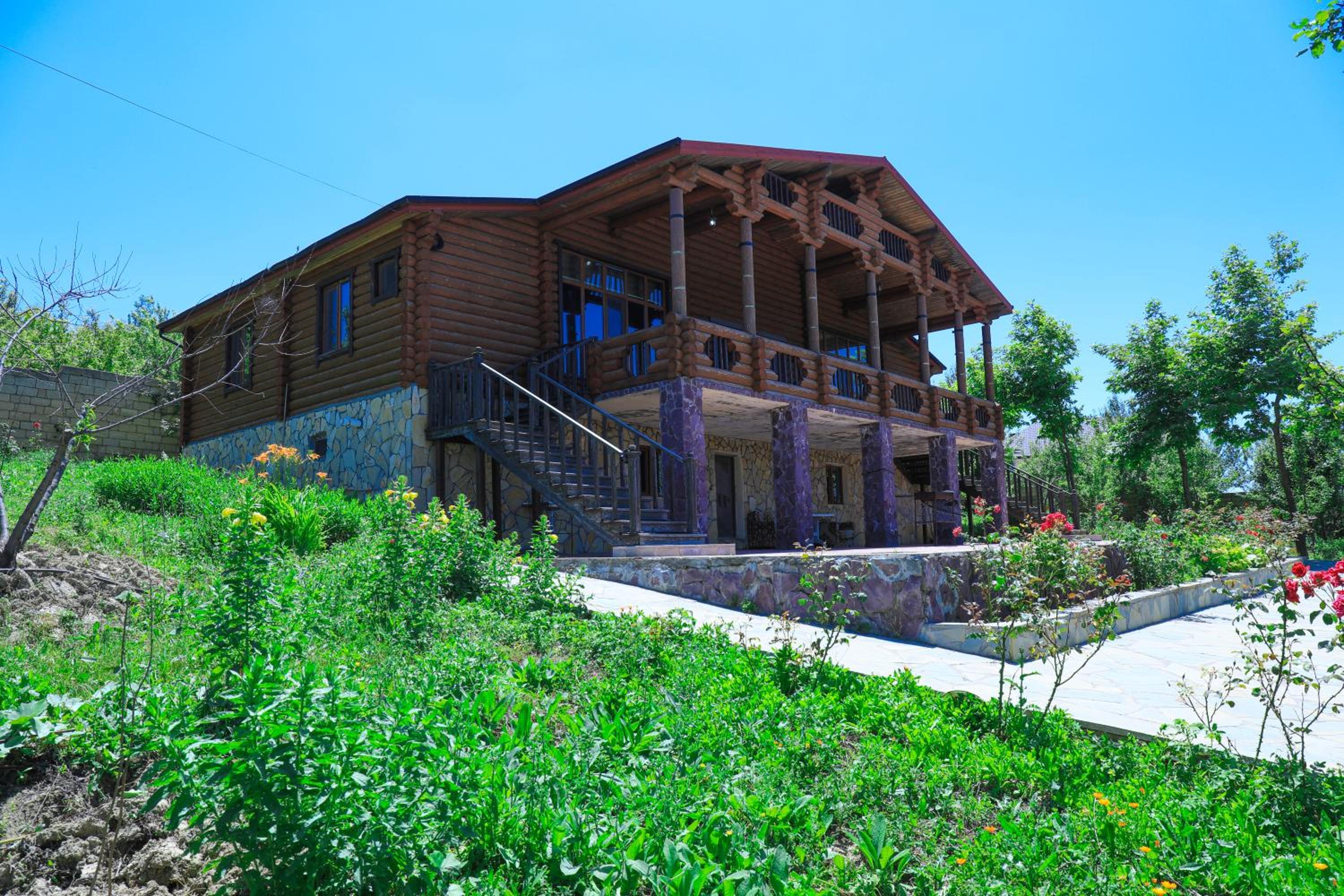 Eco-Friendly Family Wooden Villa