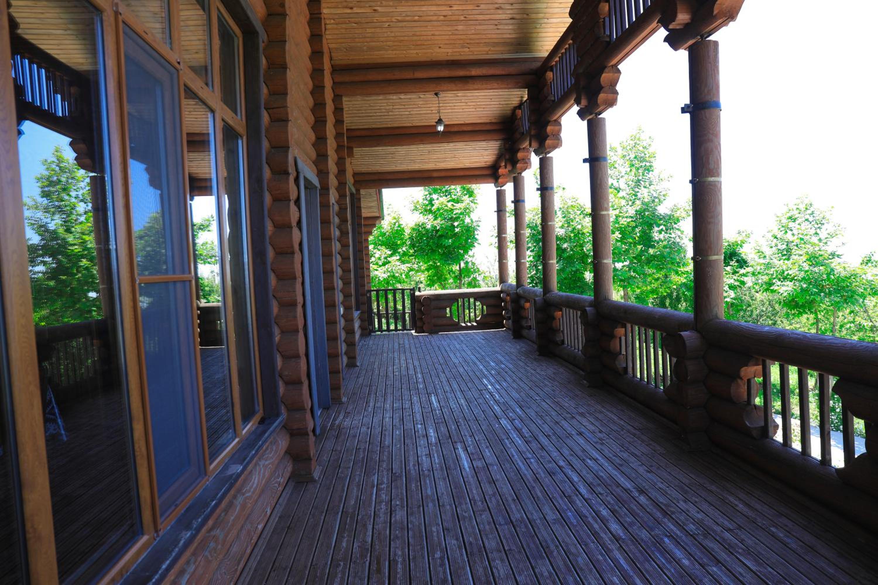 Eco-Friendly Family Wooden Villa