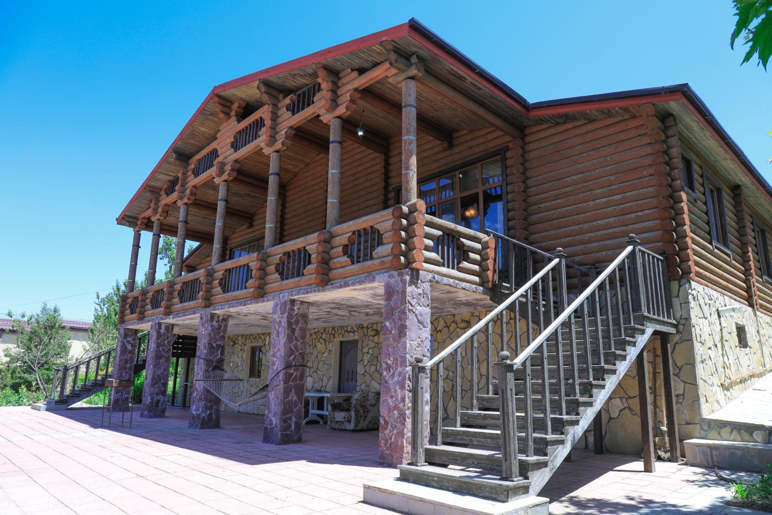 Eco-Friendly Family Wooden Villa
