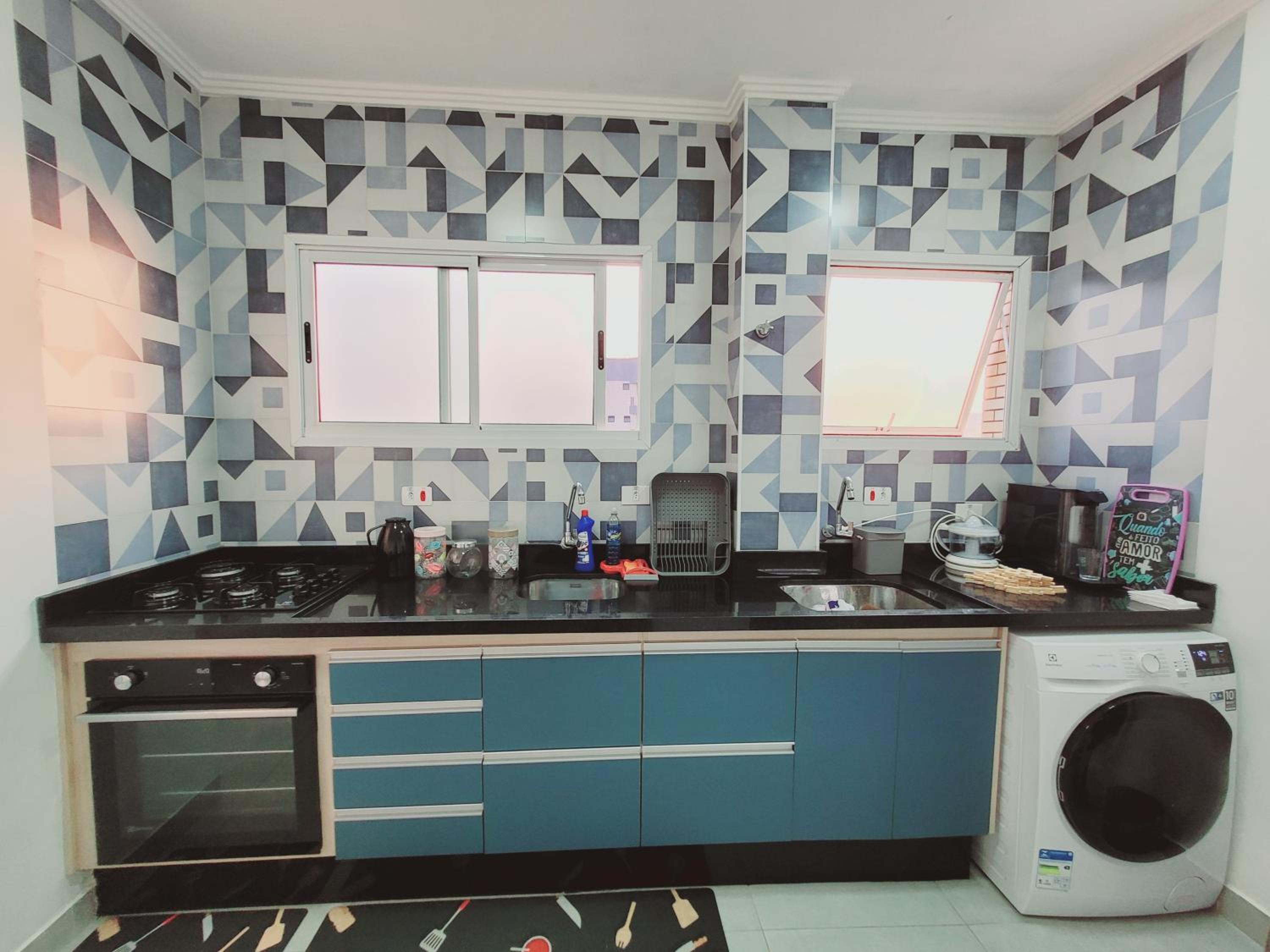 Family apartment, Vila Tupi, Praia Grande, São Paulo