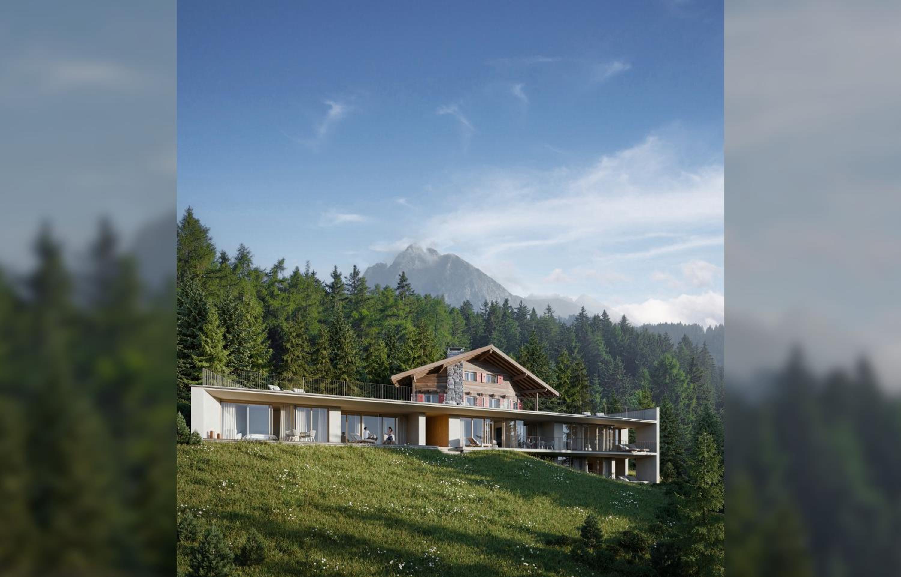 Chalet Magdalena und Lodges view 2