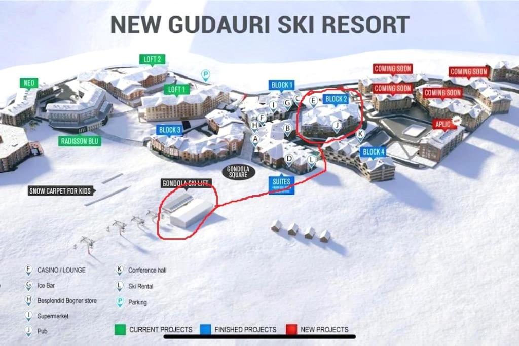 MaRKoS Flat in Block 2, New Gudauri view 3