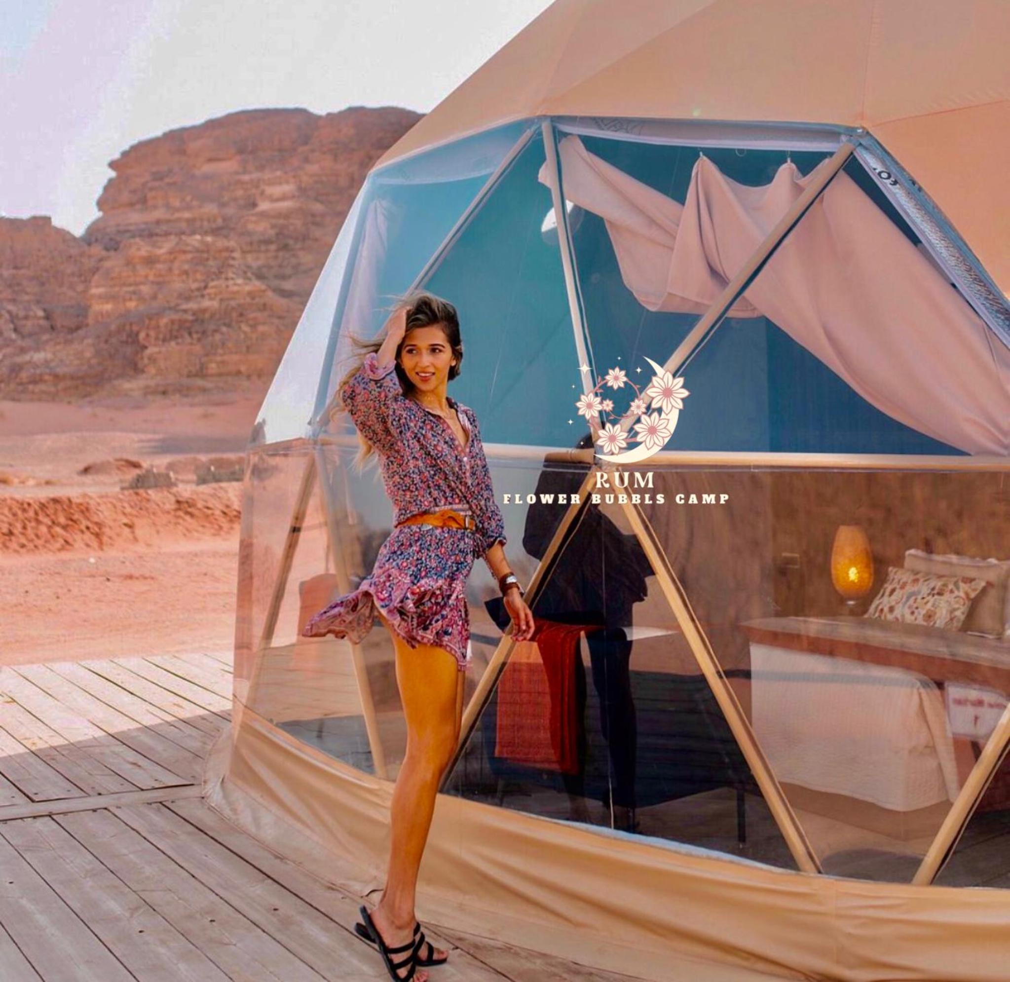 RUM FLOWER BUBBlES lUXURY CAMP view 5