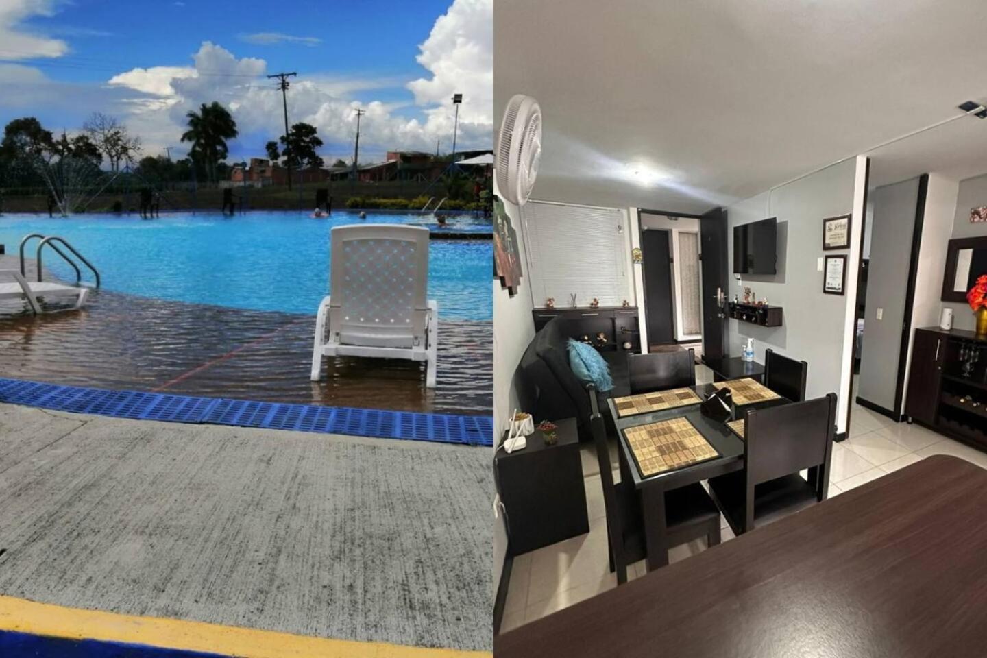 APARTAMENTO CON PISCINA CERCA AL PARQUE DEL CAFE Y EL AEROPUERTOo