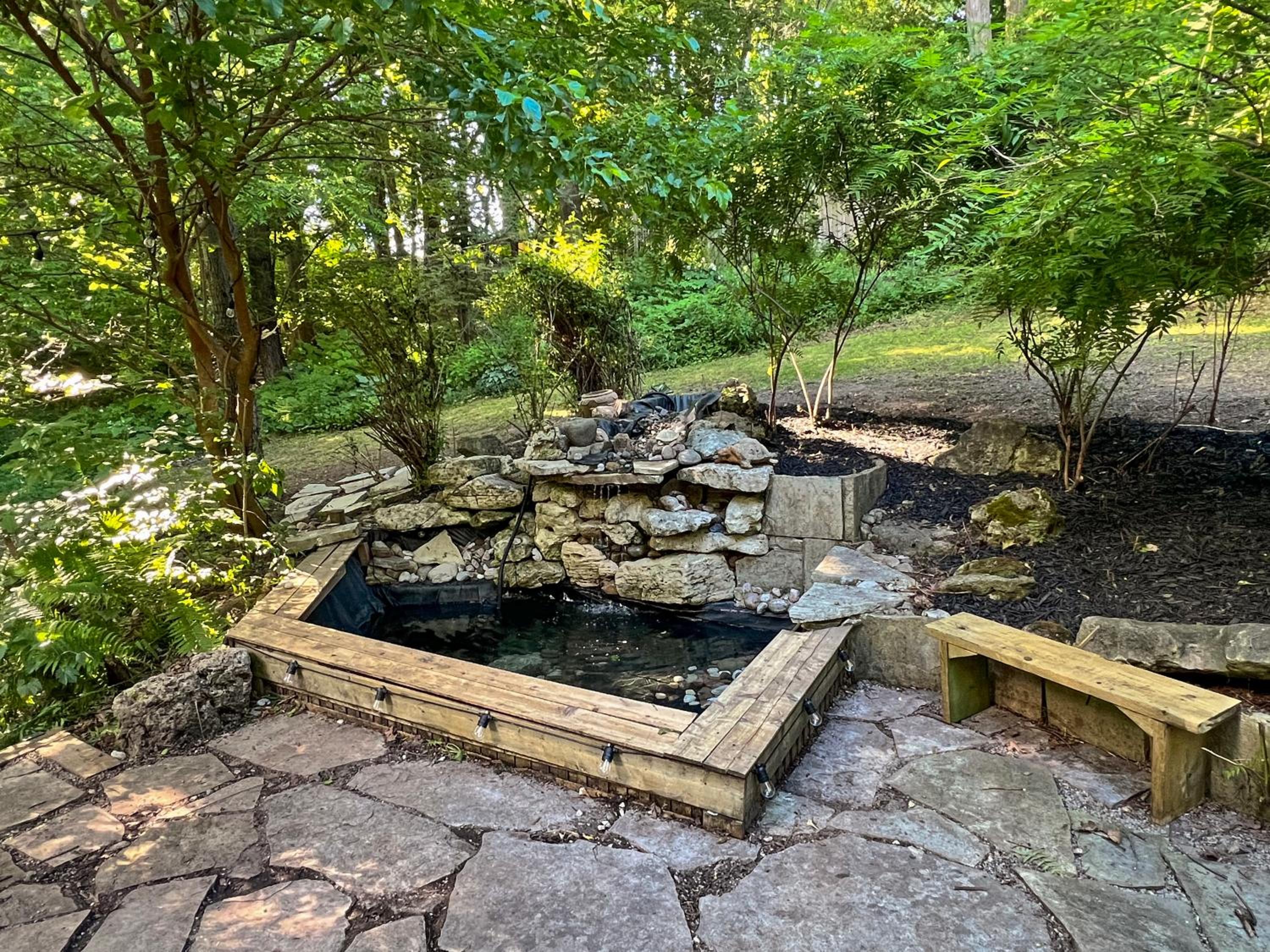Hot Tub with Backyard Play Area