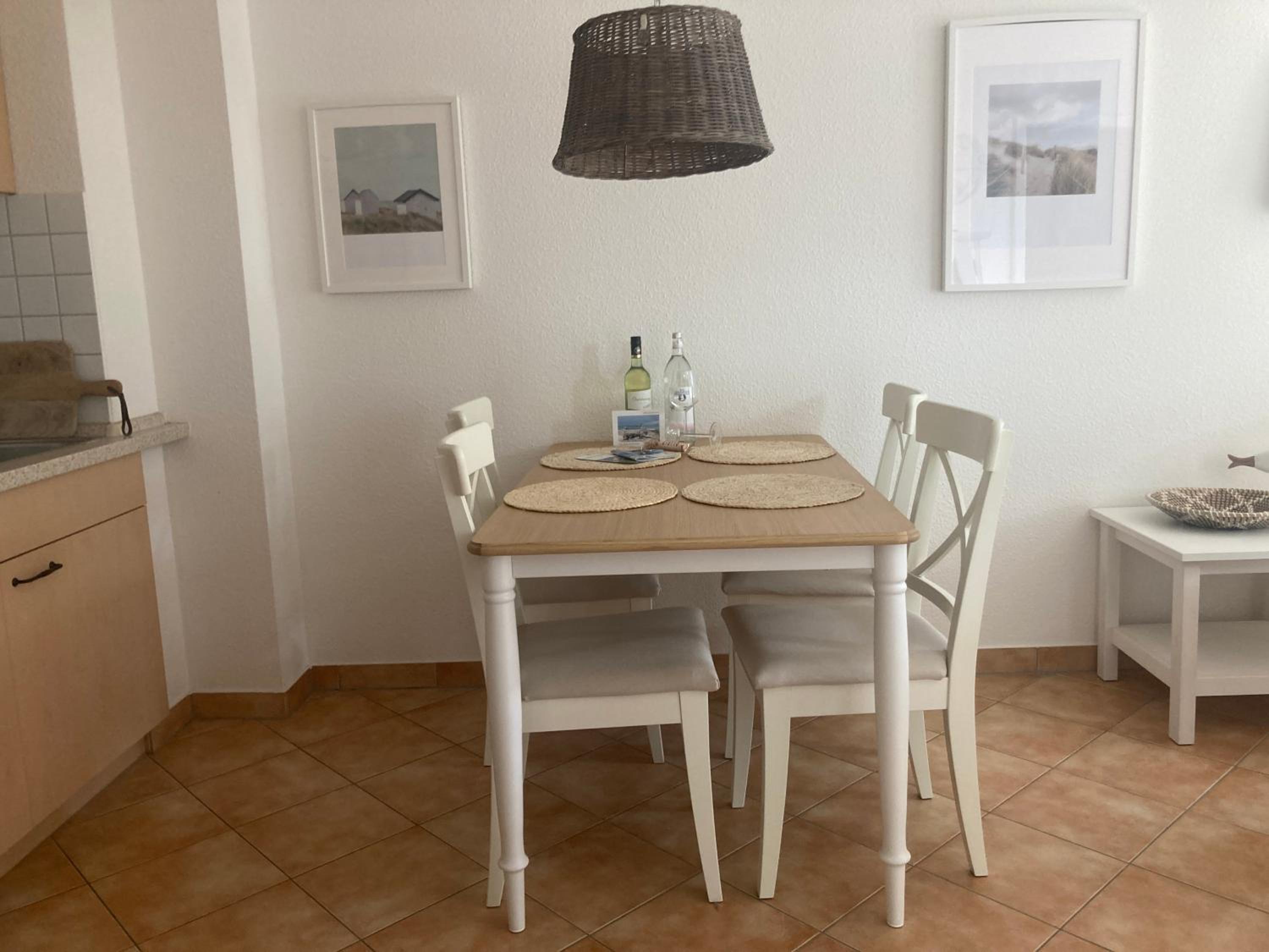 Ferienwohnung Hafentraum, Villa Vilmblick mit Strandkorb
