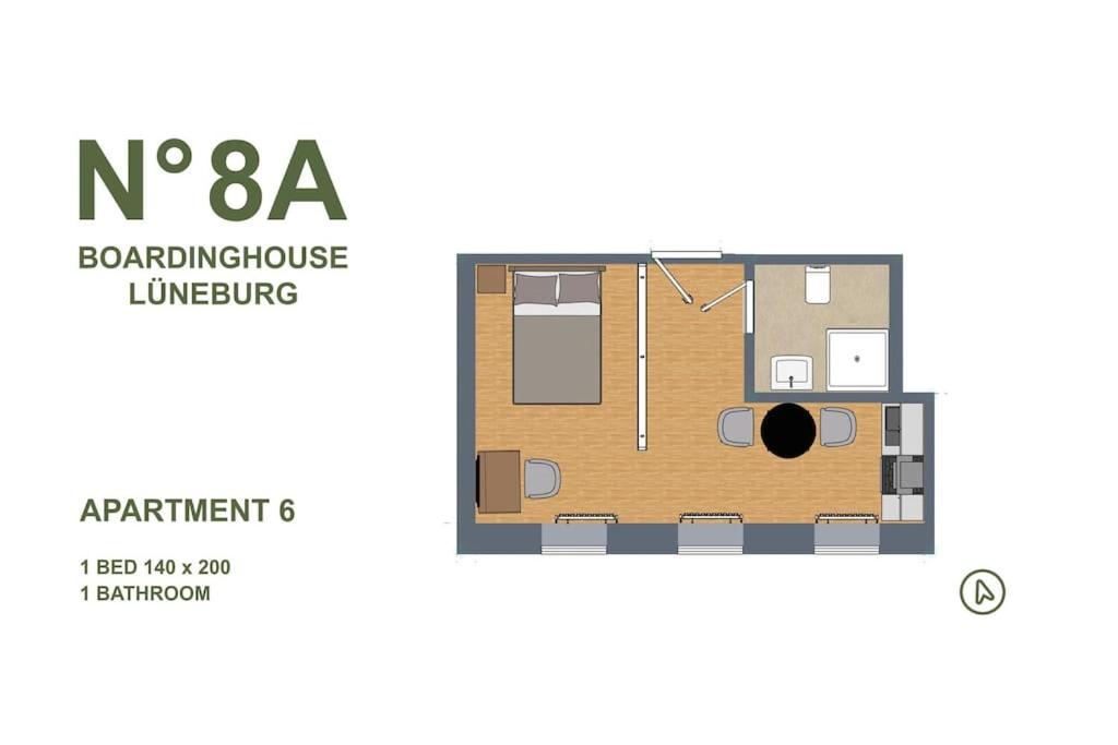 Apartment 06 No 8A BoardingHouse Lüneburg