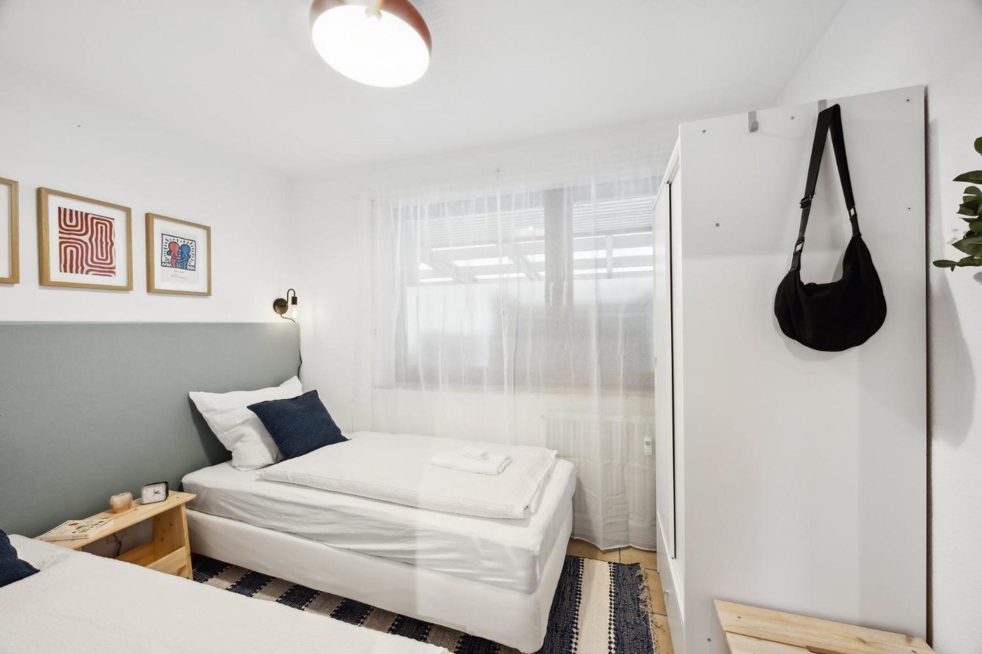 Helle & moderne Wohnung mit Panorama-Balkon