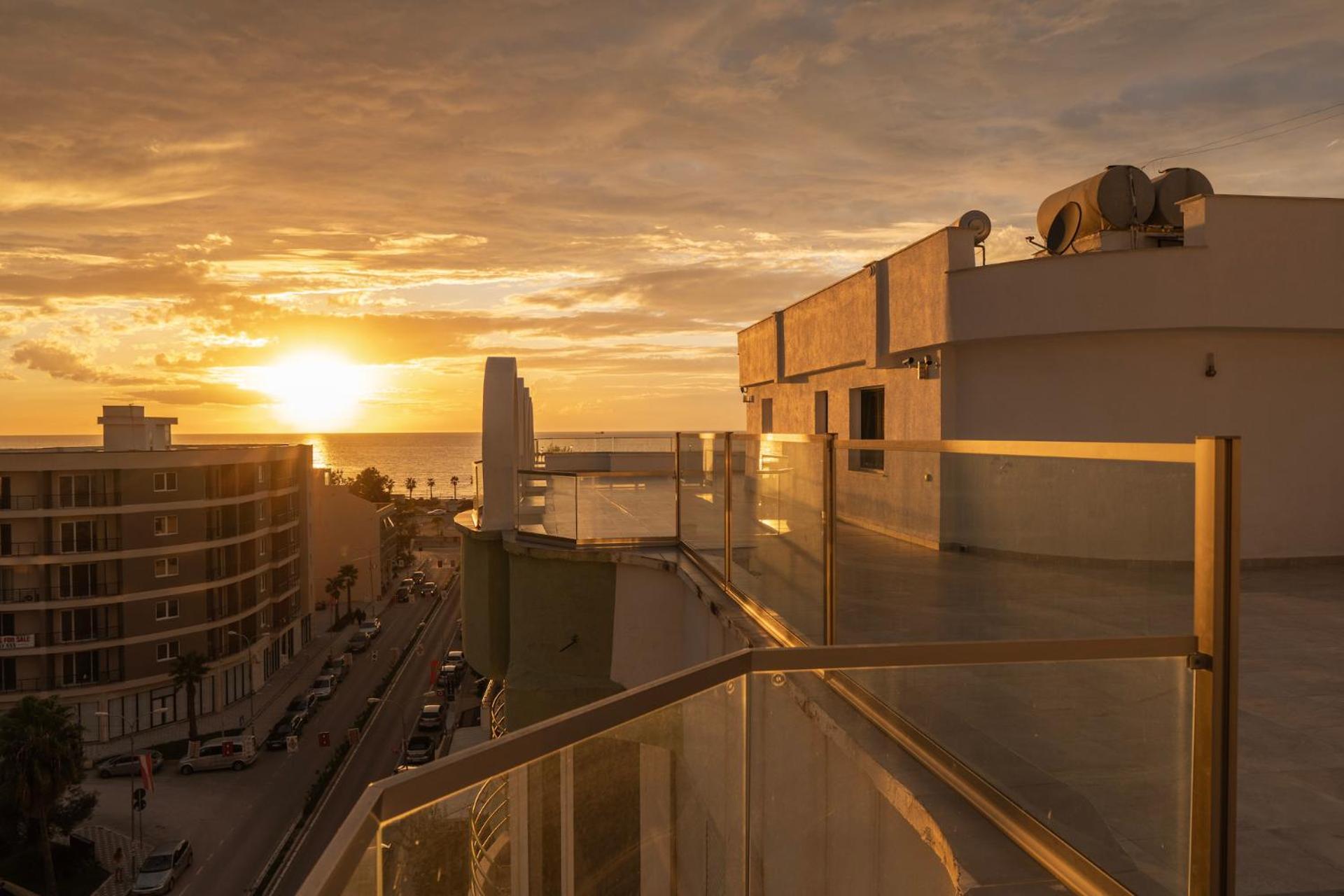 Penthouse with sea view in Durrës - amazing terrace of 400m2 with panoramic view