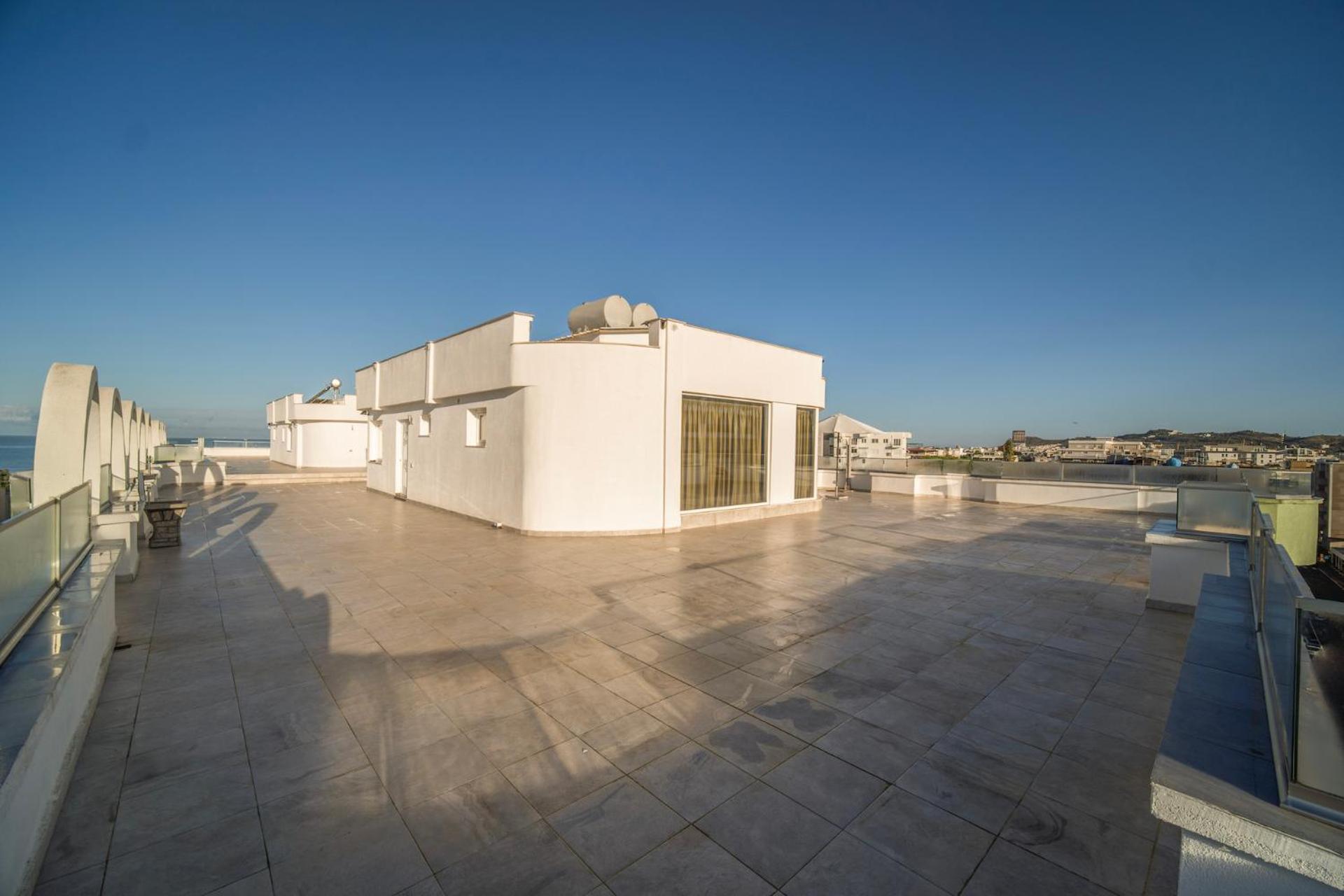 Penthouse with sea view in Durrës - amazing terrace of 400m2 with panoramic view