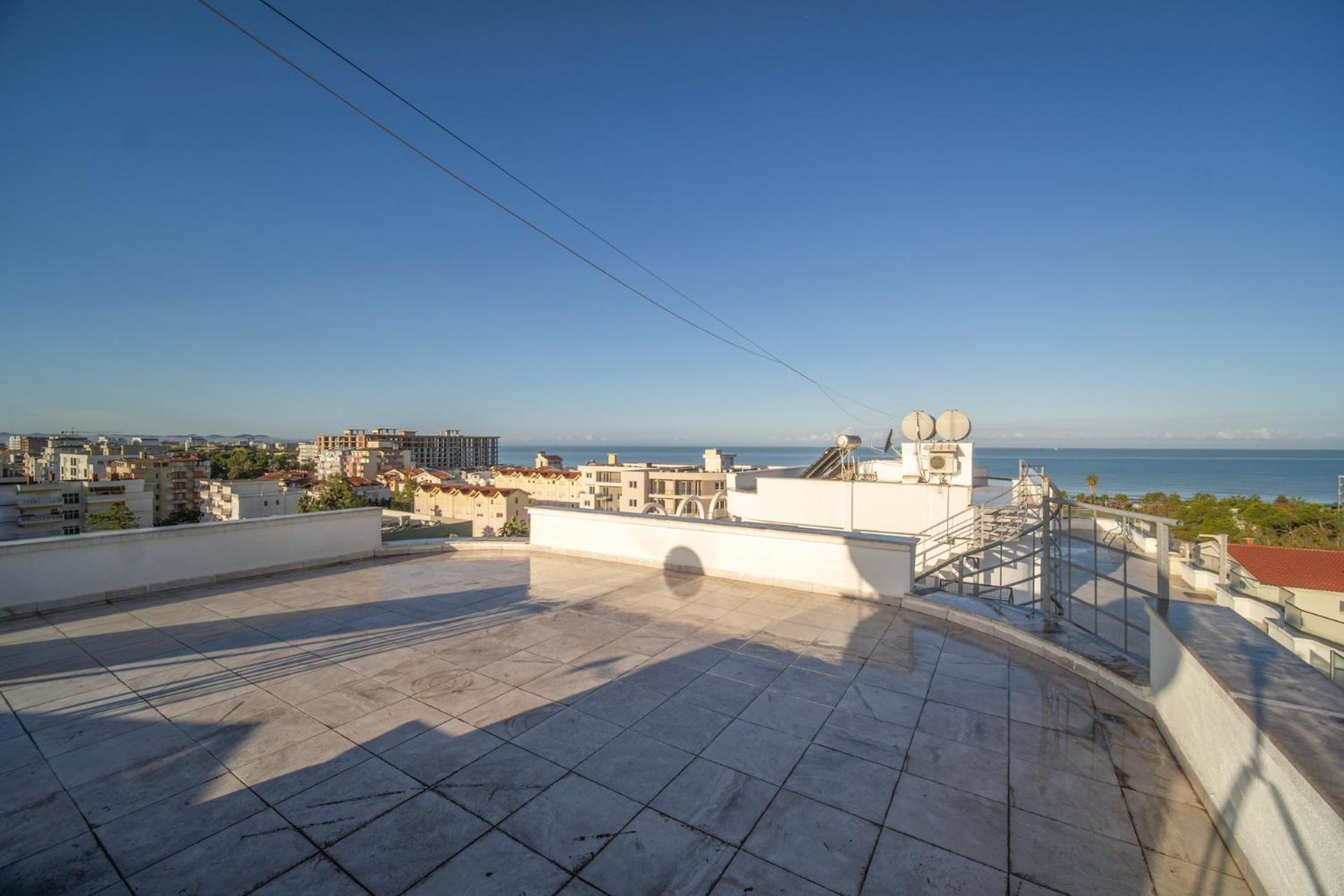 Penthouse with sea view in Durrës - amazing terrace of 400m2 with panoramic view