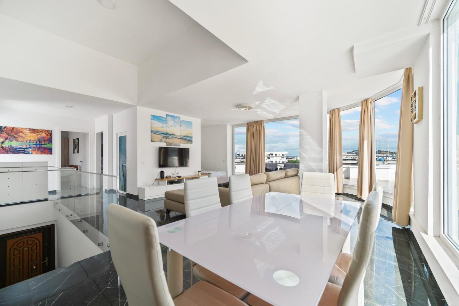 Penthouse with sea view in Durrës - amazing terrace of 400m2 with panoramic view