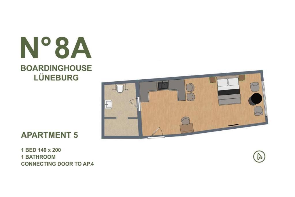 Apartment 03 No 8A Boardinghouse Lüneburg