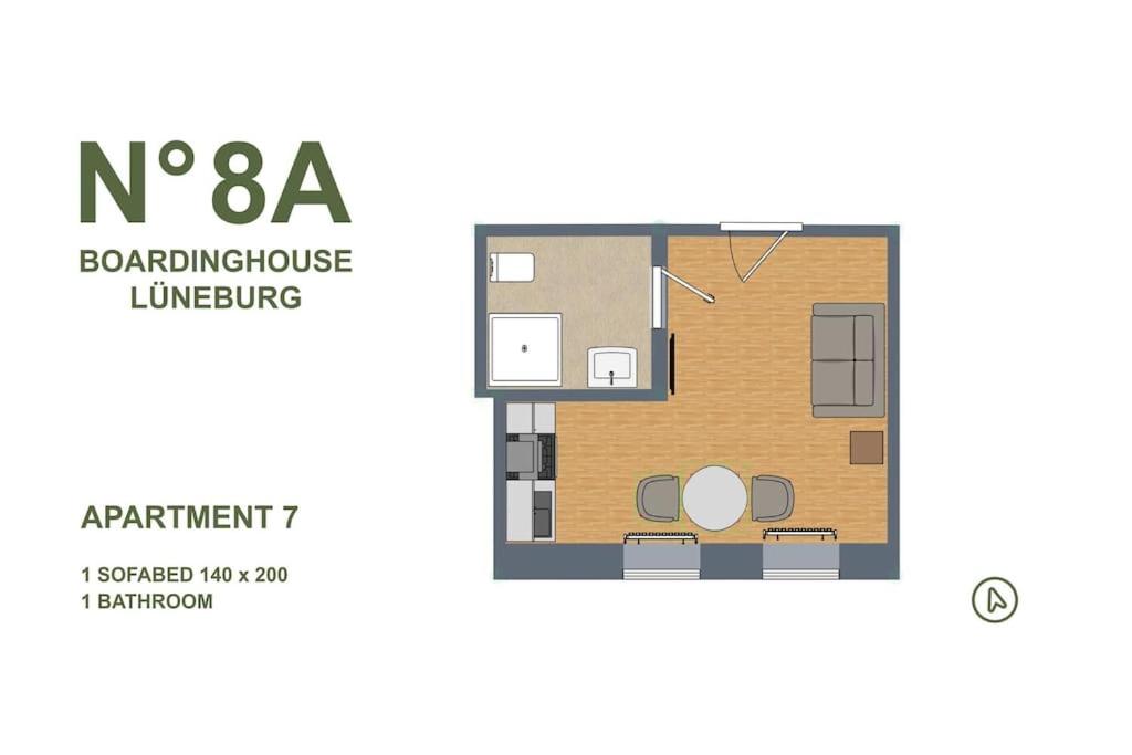 Apartment 07 No 8A BoardingHouse Lüneburg