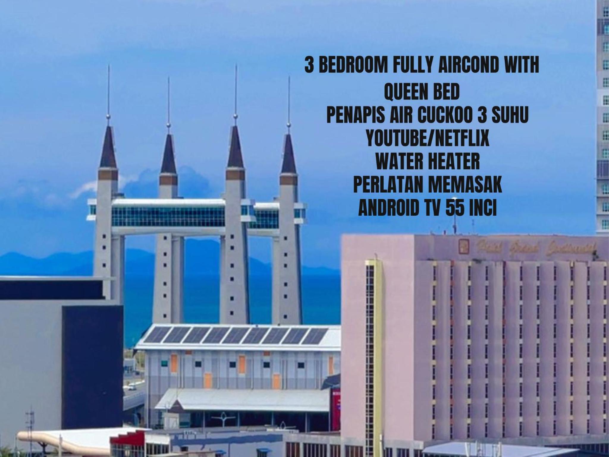 Apartment Ladang Tok Pelam Drawbridge View,Berdekatan KTCC,Pantai Batu Burok,Hospital by Homestay Seri Terengganu photo 8