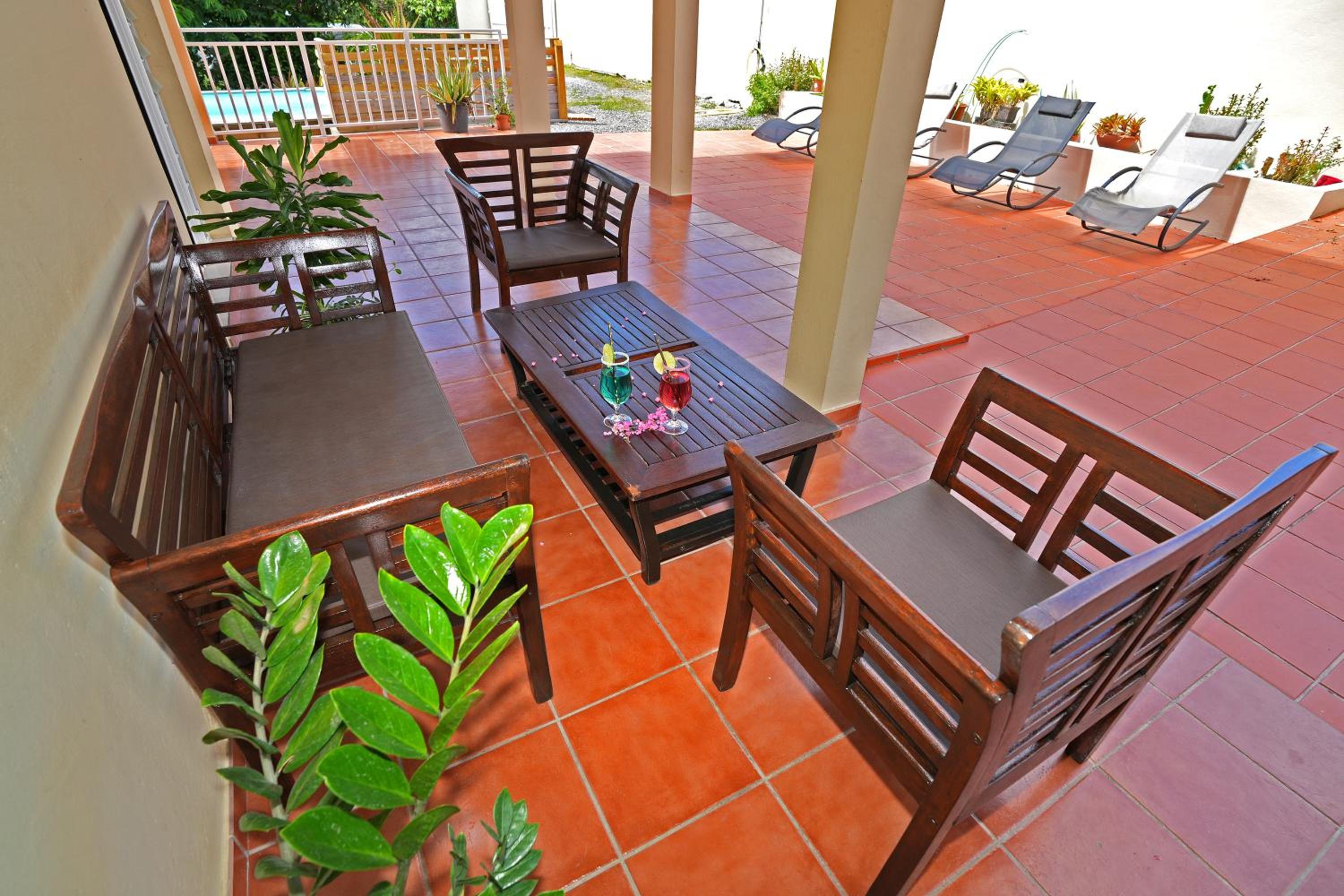 Villa Les Fioretti, 4 chambres climatisées et piscine à Fort de France, Ecoresponsable view 4