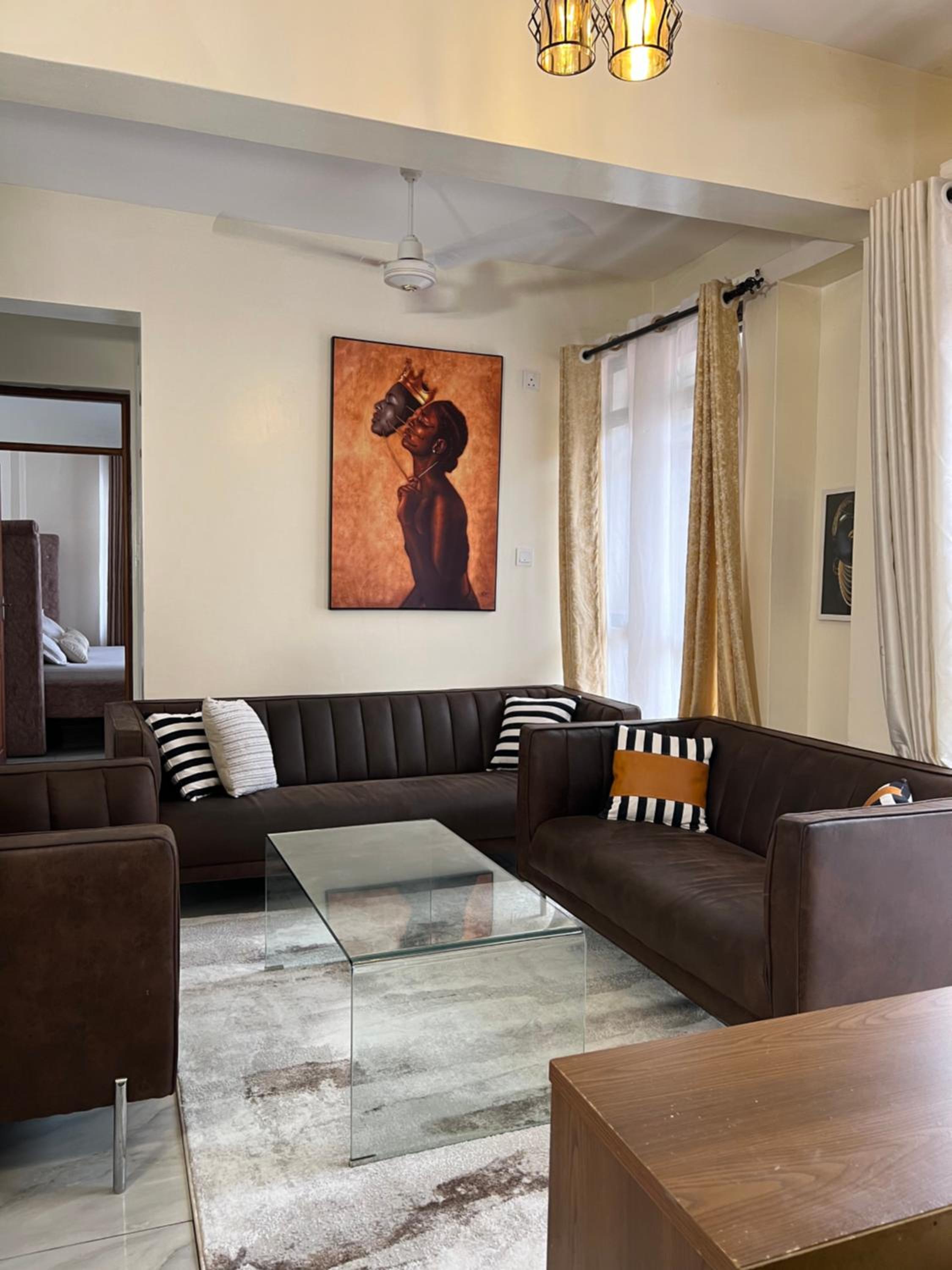 beautifully furnished one bedroom apartment in vok off nyali road view 2