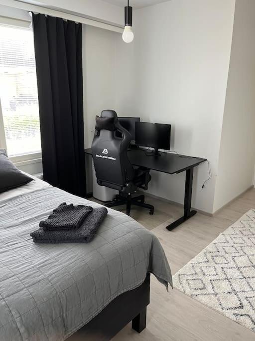 Cozy two bedroom apartment with sauna, garden and terrace