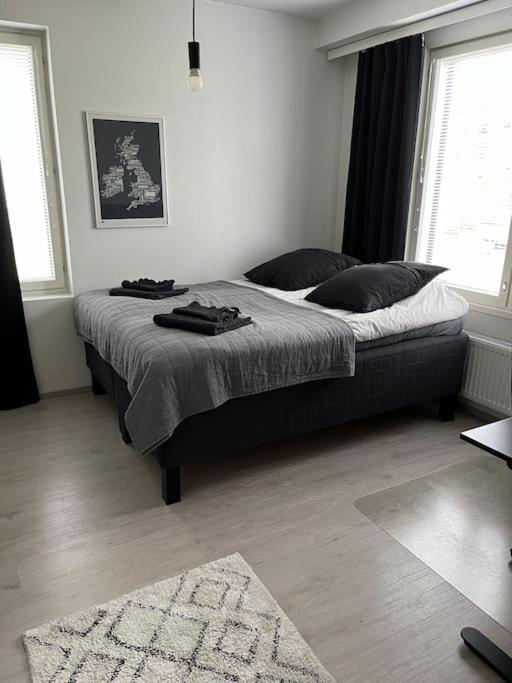 Cozy two bedroom apartment with sauna, garden and terrace