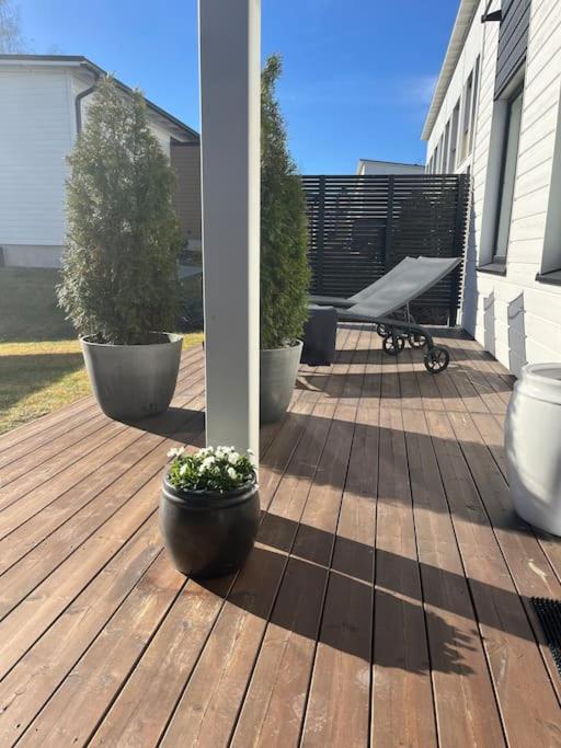 Cozy two bedroom apartment with sauna, garden and terrace