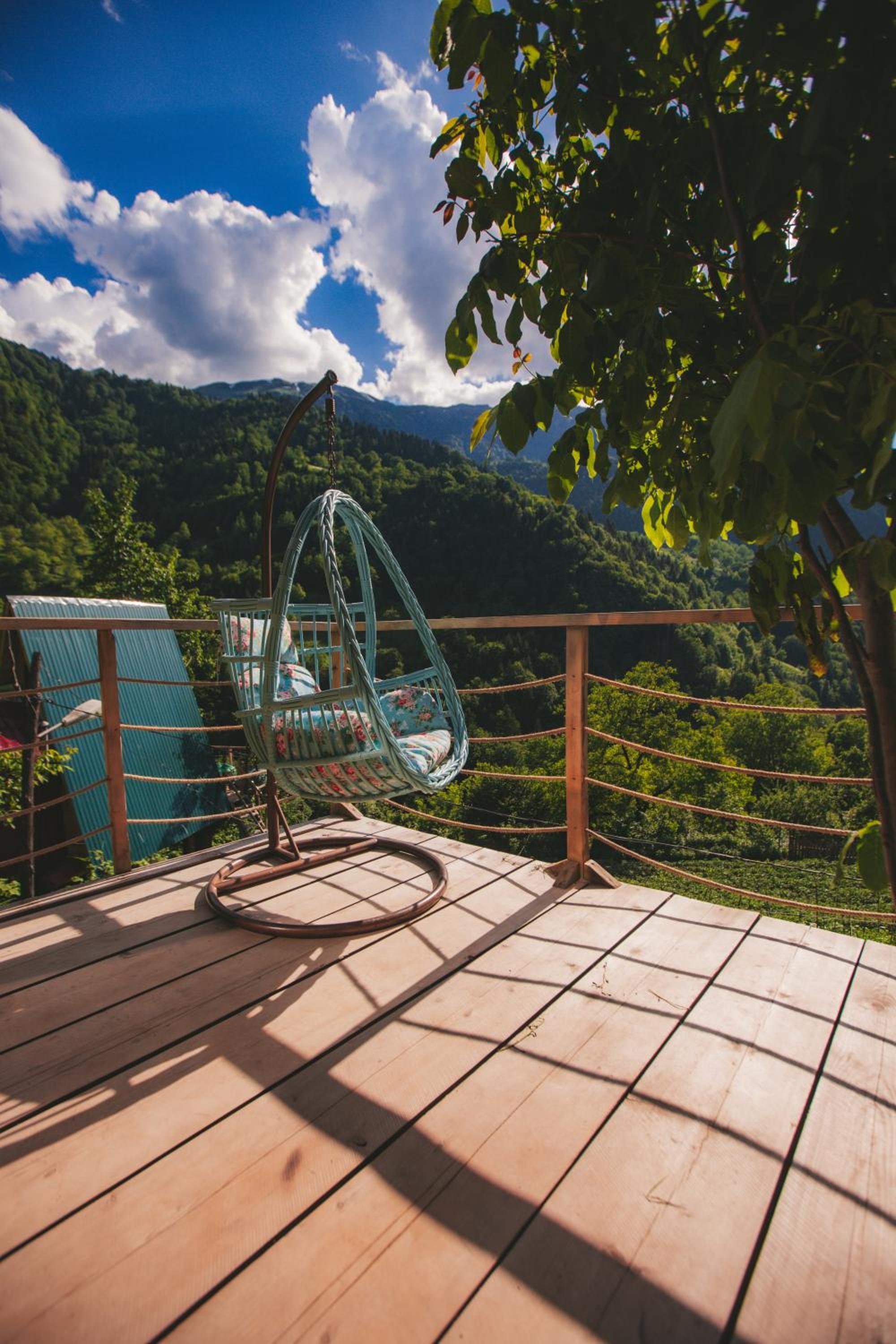 Tree House Ajara Mountains view 4