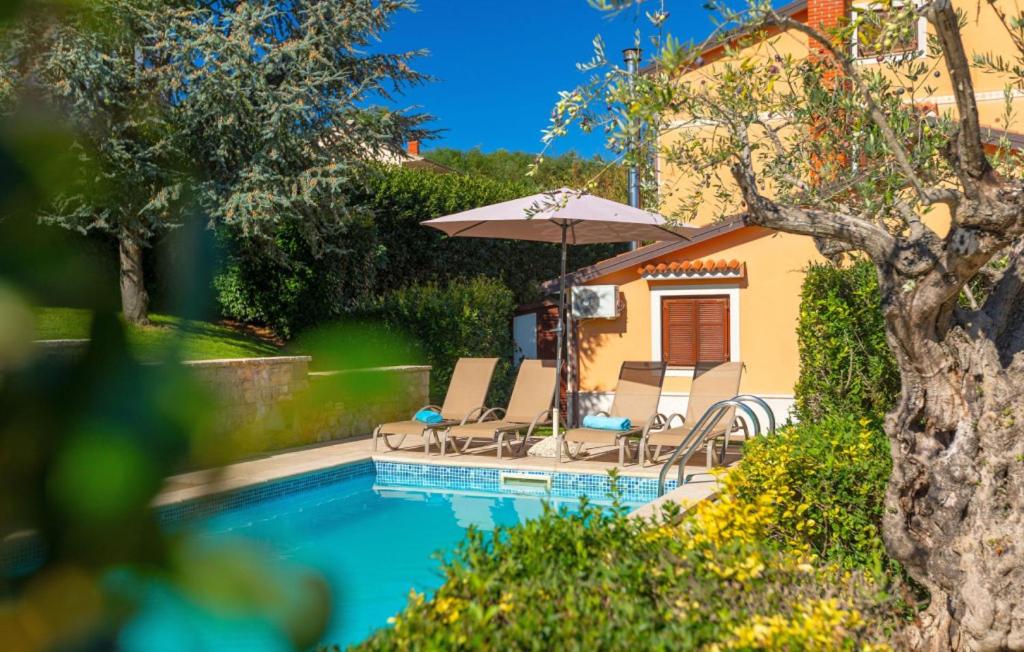 Beautiful Villa Parenzana with pool in Vizinada view 2