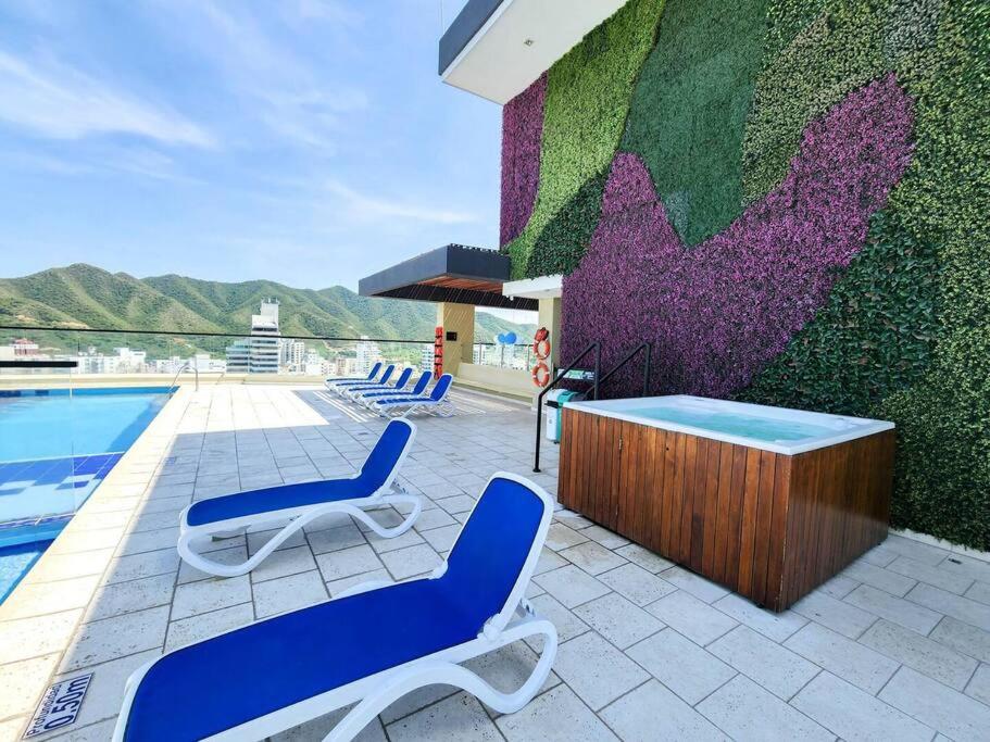 Apartamento moderno Rodadero a 2 cuadras de la playa