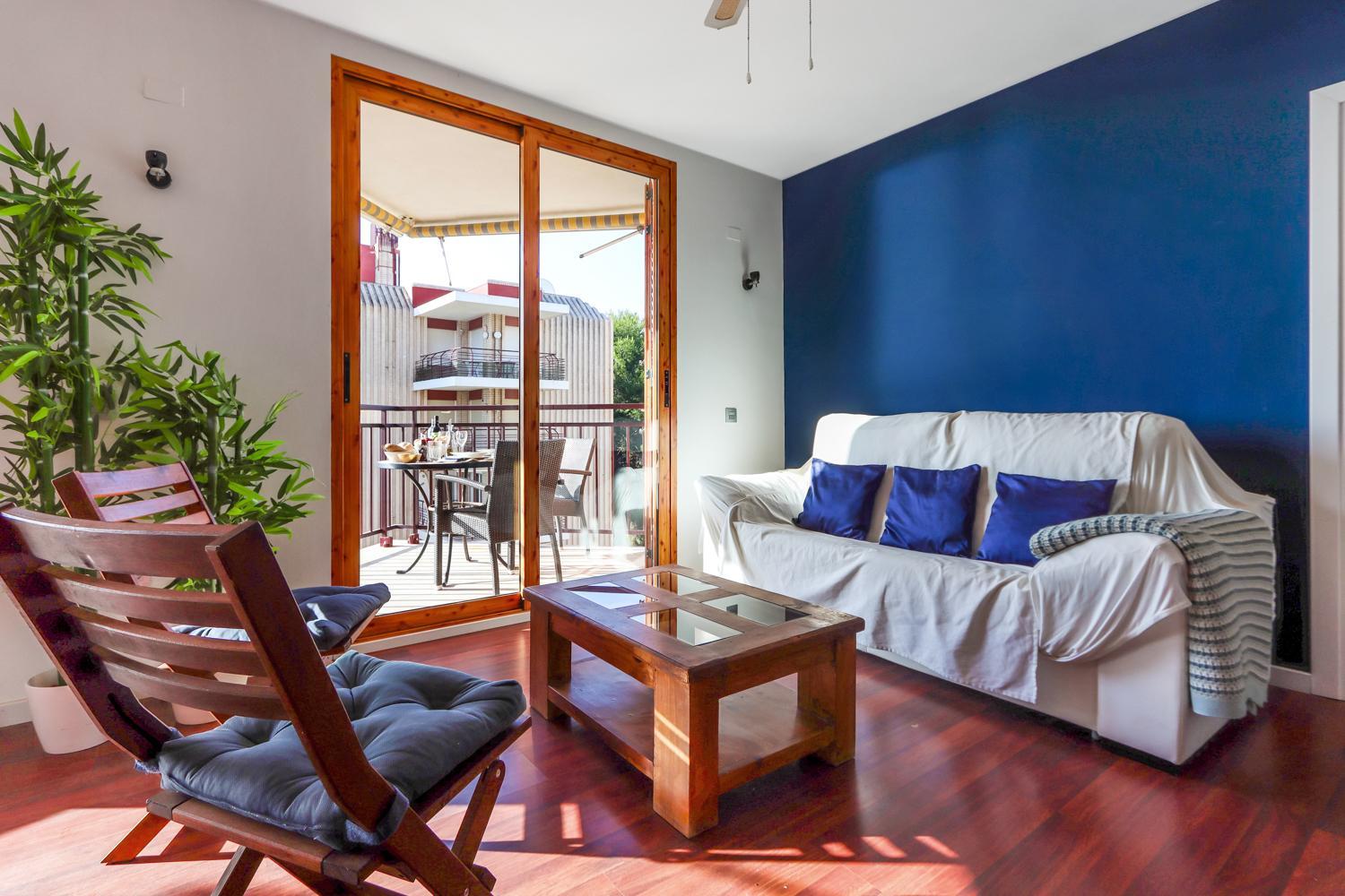 Confortable apartamento con vistas al mar