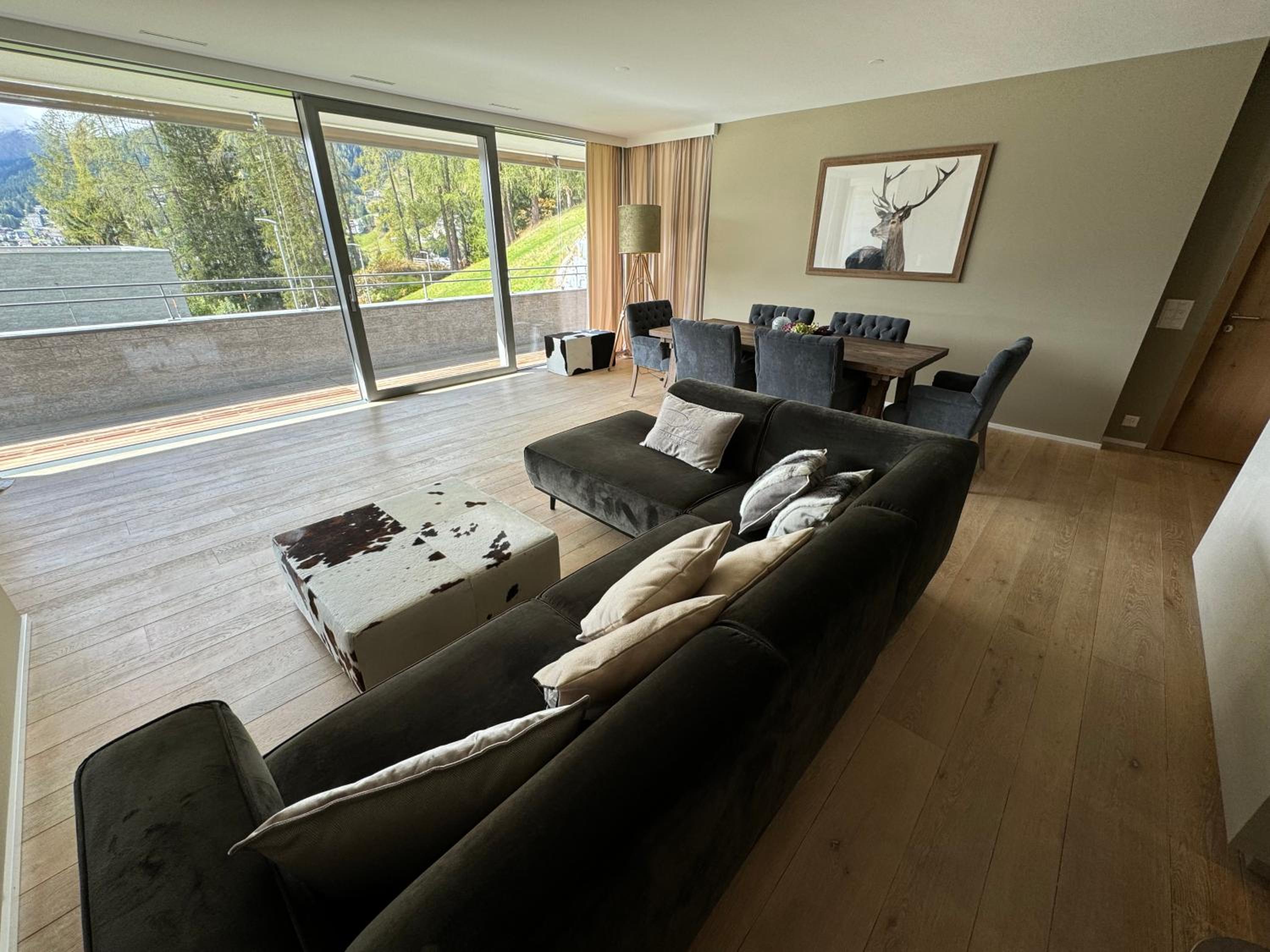 Alpine Luxury Apartment Davos with Spa Access to 5 Star Hotel