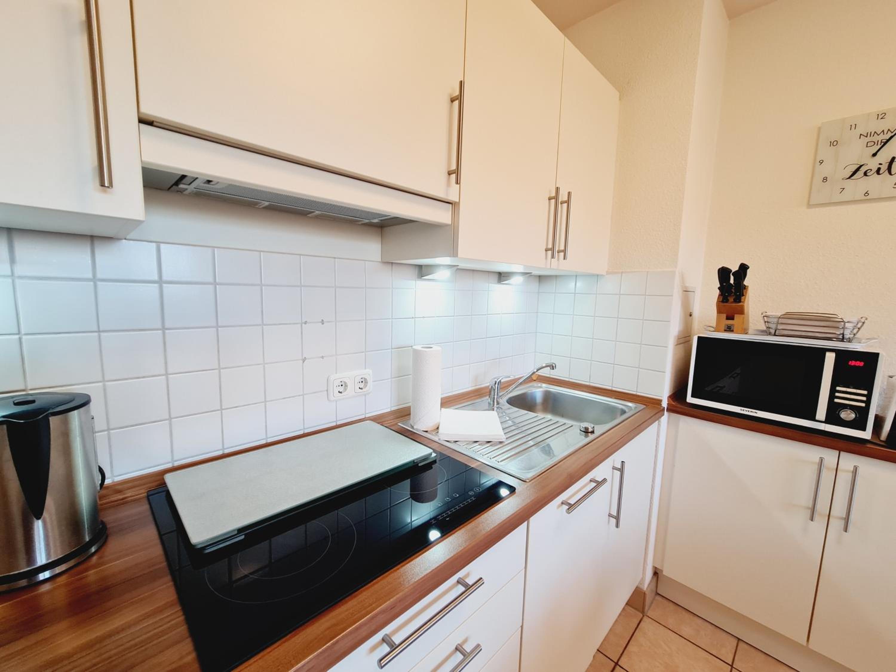 Ferienwohnung B6 en Rerik — kitchen