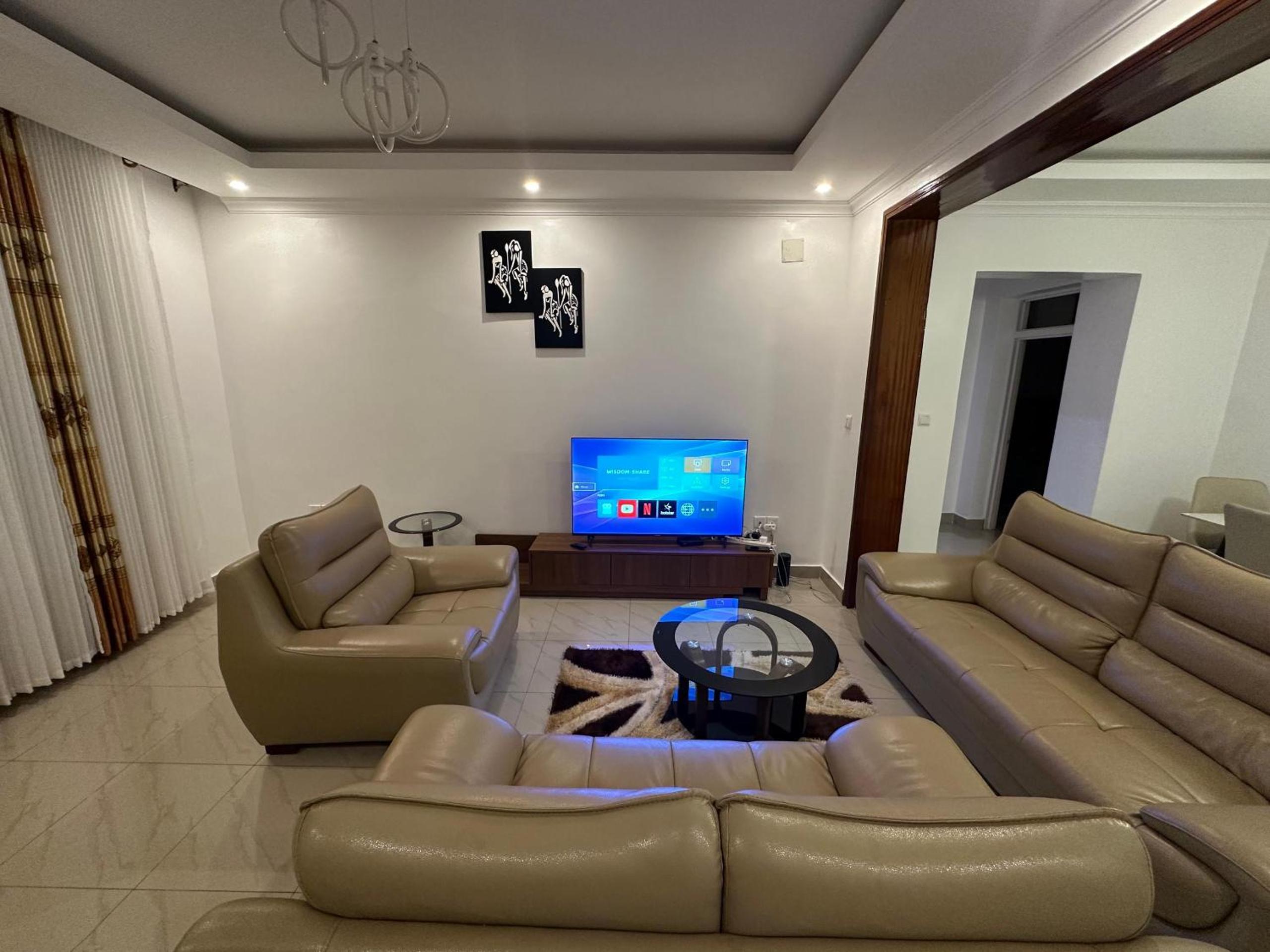 2brm 2 5bthrms and Living room in Rebero Kigali view 2