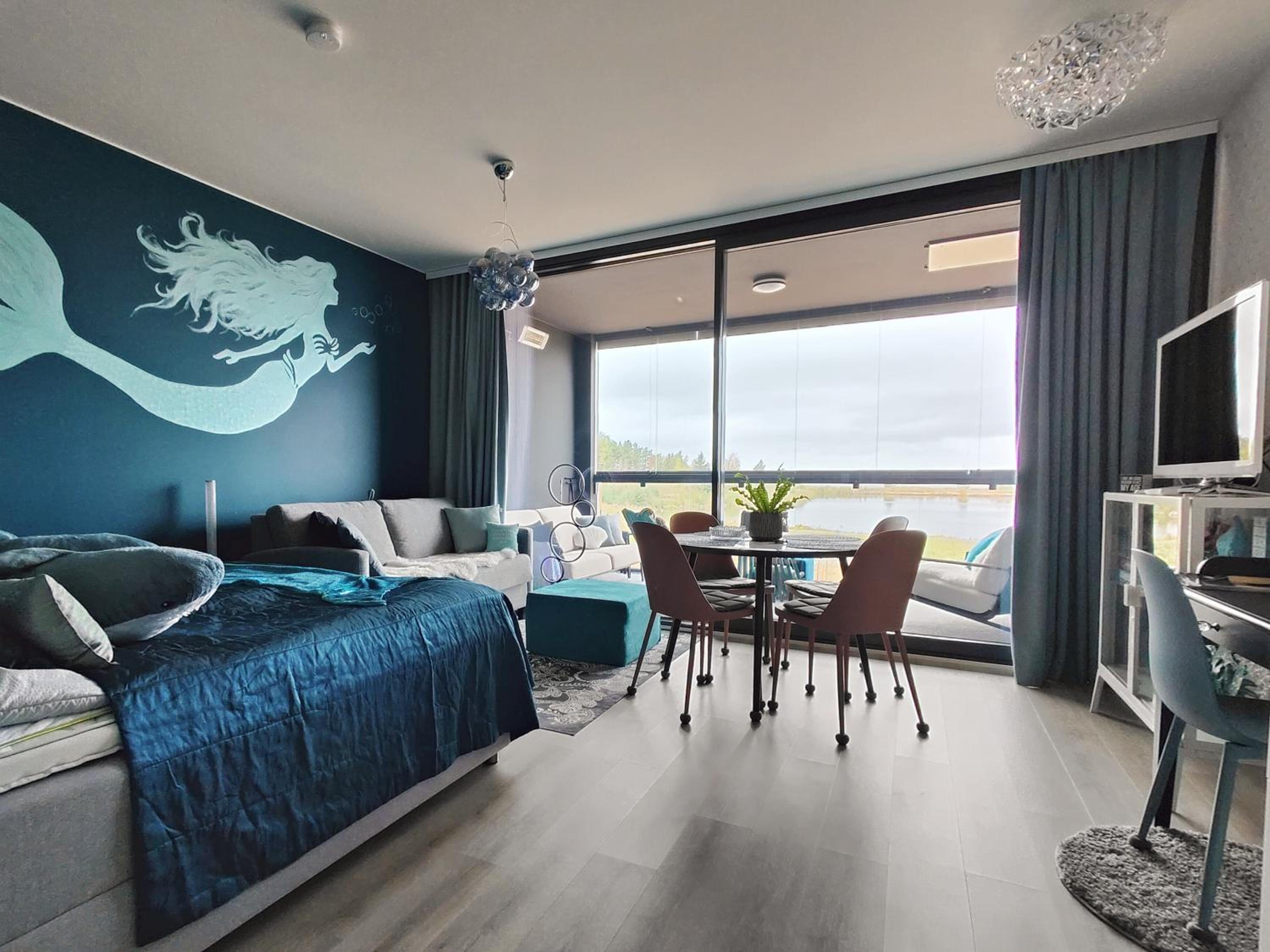Marina Mermaid Seaview Hiekkasärkät - Uusi merinäköalahuoneisto, sisältää liinavaatteet