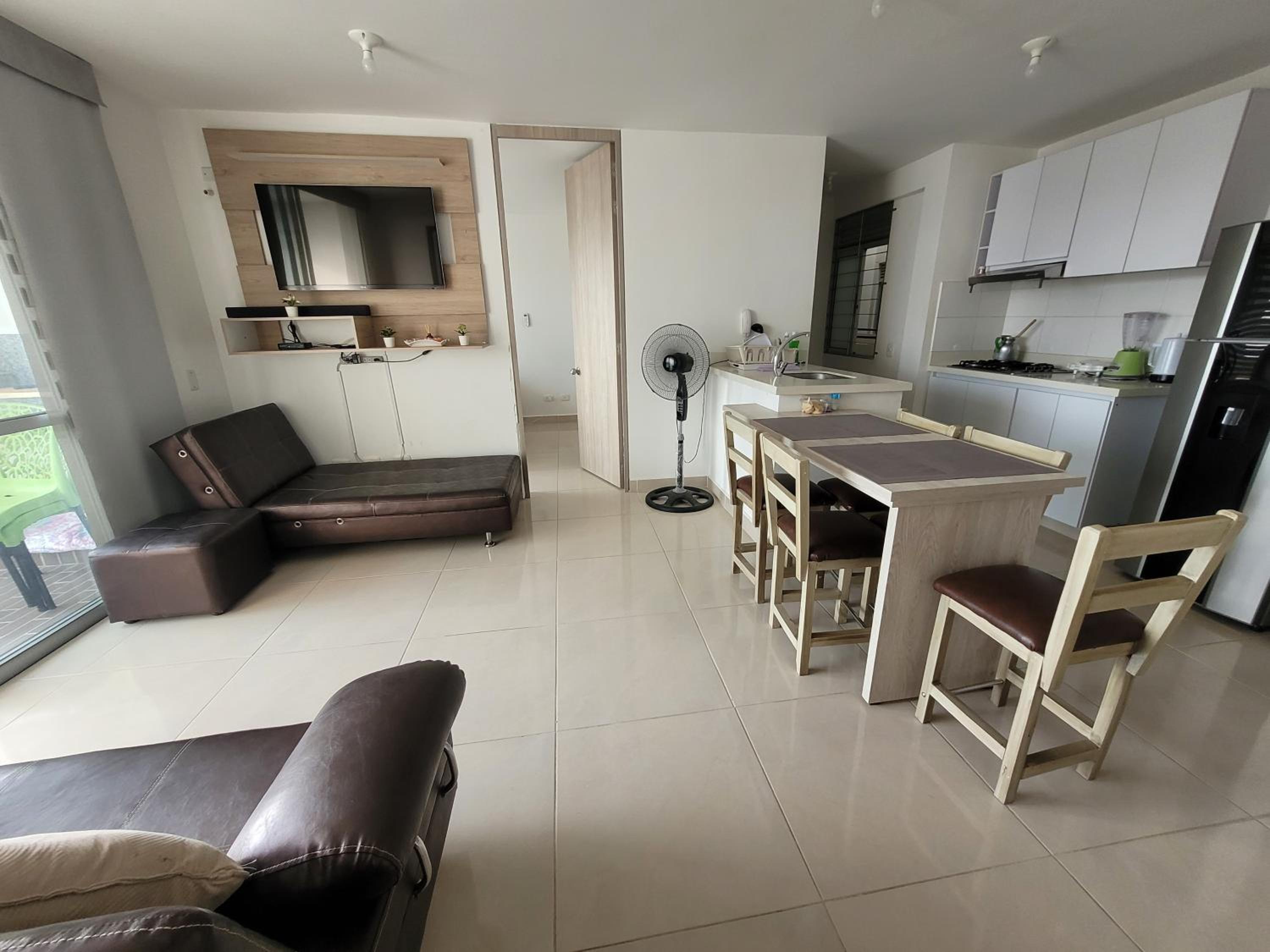 Hermoso apartamento, con la comodidad de tu hogar!