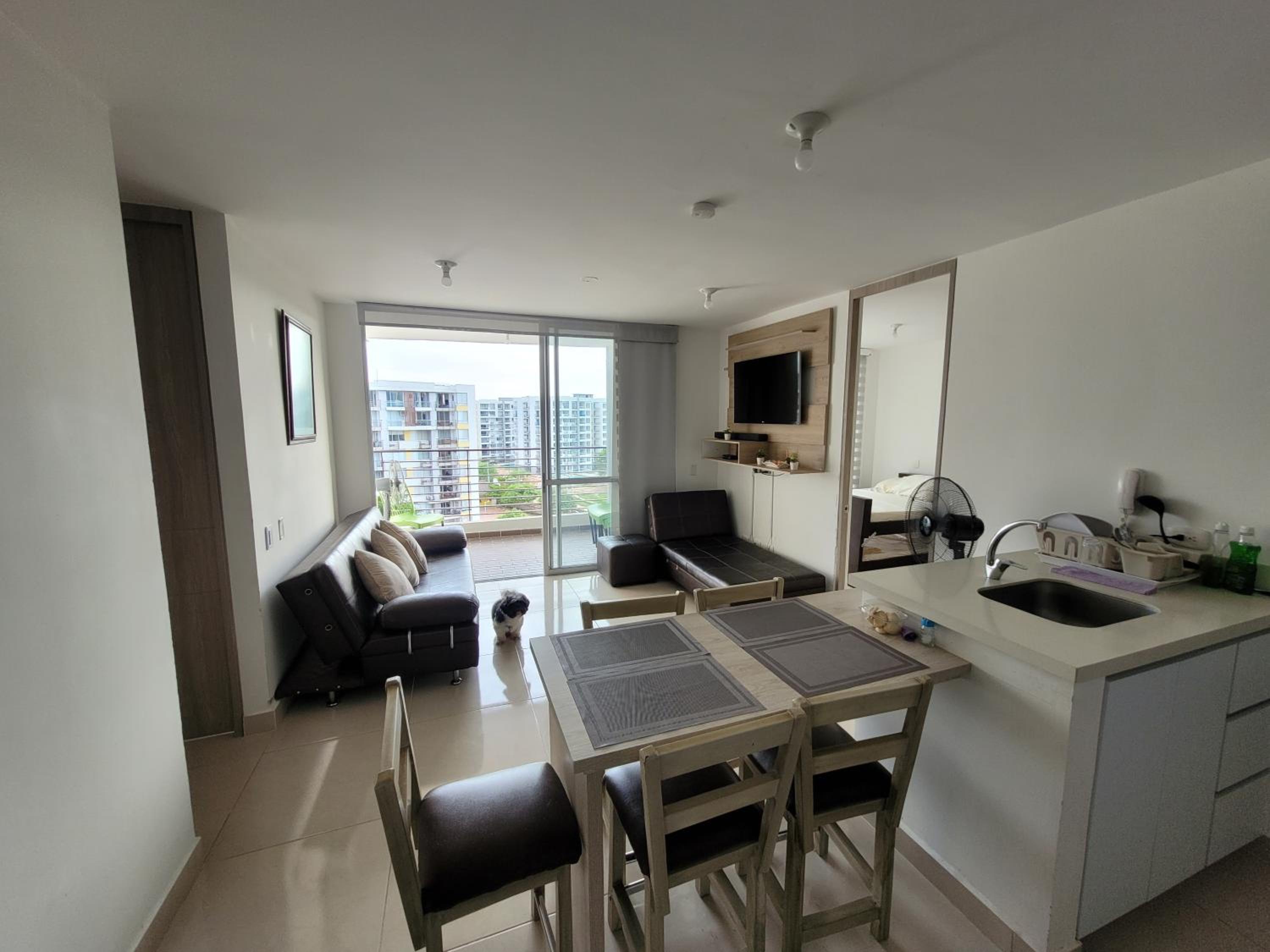 Hermoso apartamento, con la comodidad de tu hogar!