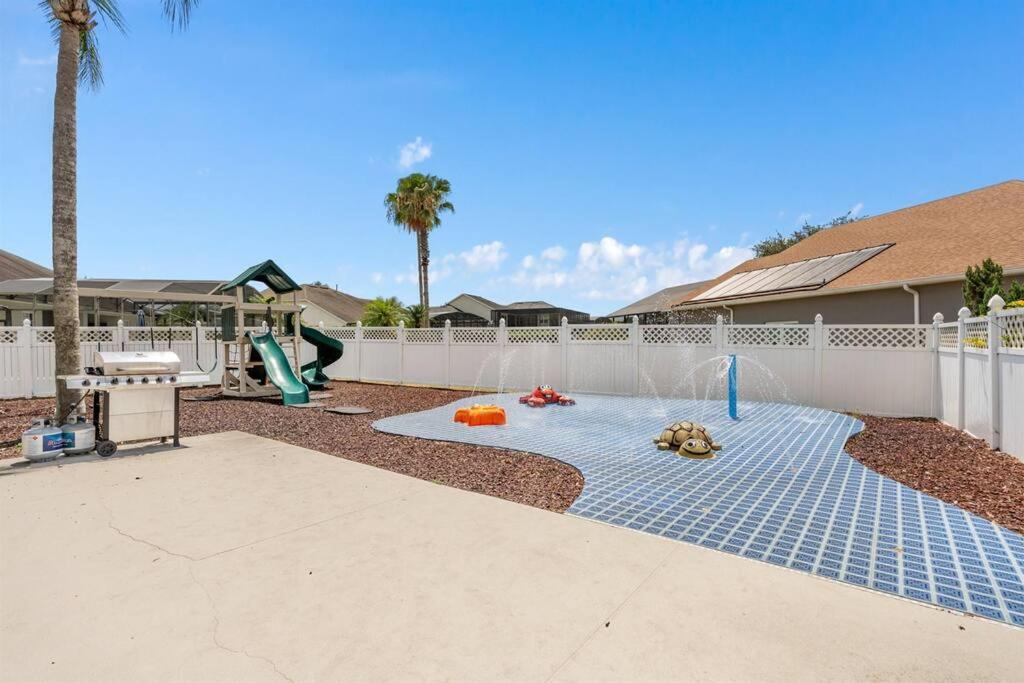 South Facing Pool Hot Tub Themed Rooms Home Theater Swingset Splash Pad BBQ