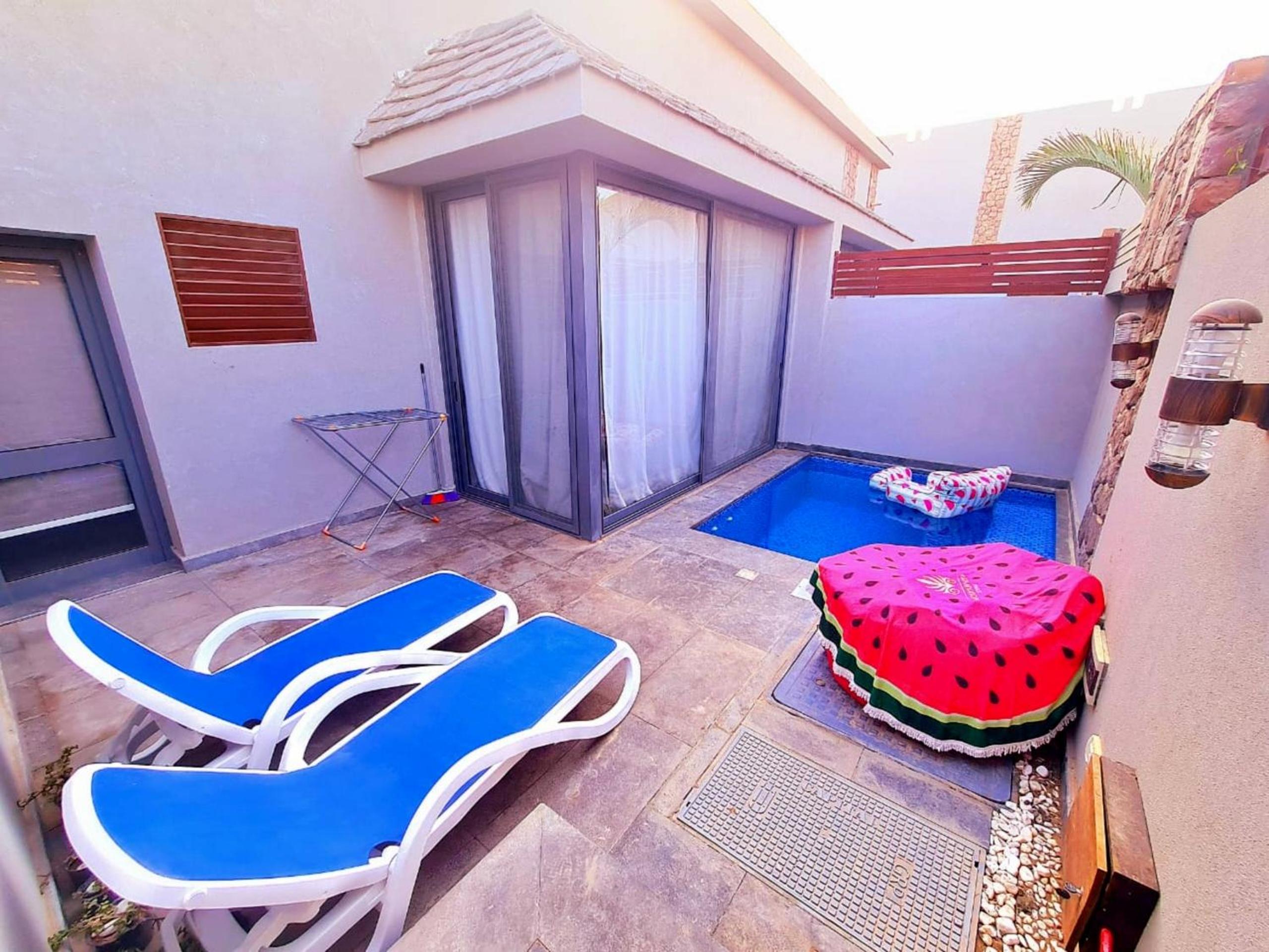 Modern Units with Private Pools in Bali El Gouna view 3