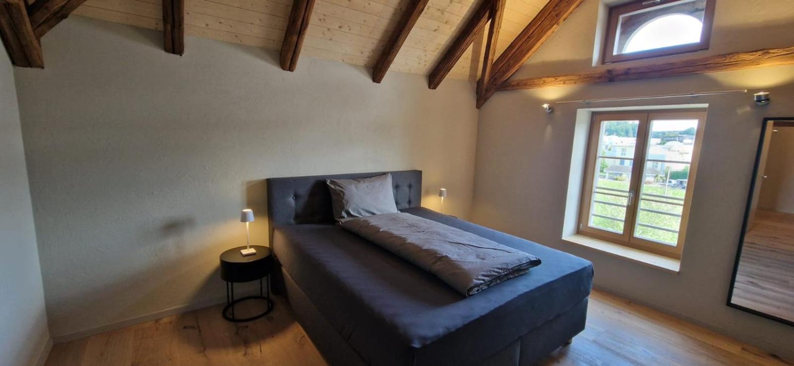 Visionary Hospitality Bassersdorf, Zürich - Premium Apartments in Swiss Style with Free Parking, Washer, Kitchen, Terrace, Vaulted Cellar Event Room, Bus S
