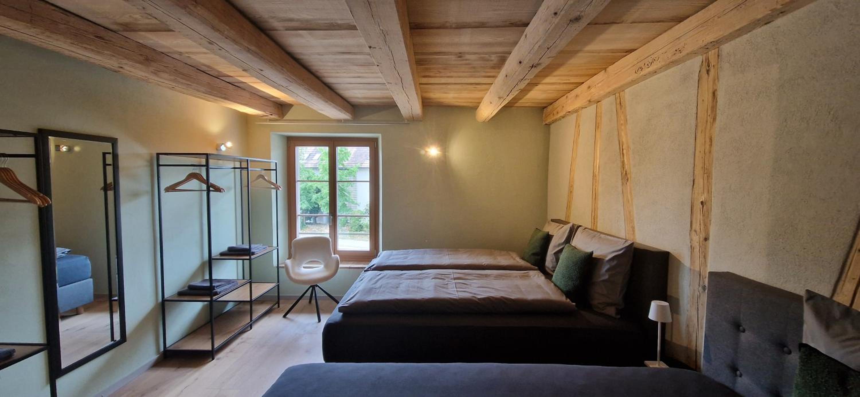 Visionary Hospitality Bassersdorf, Zürich - Premium Apartments in Swiss Style with Free Parking, Washer, Kitchen, Terrace, Vaulted Cellar Event Room, Bus S