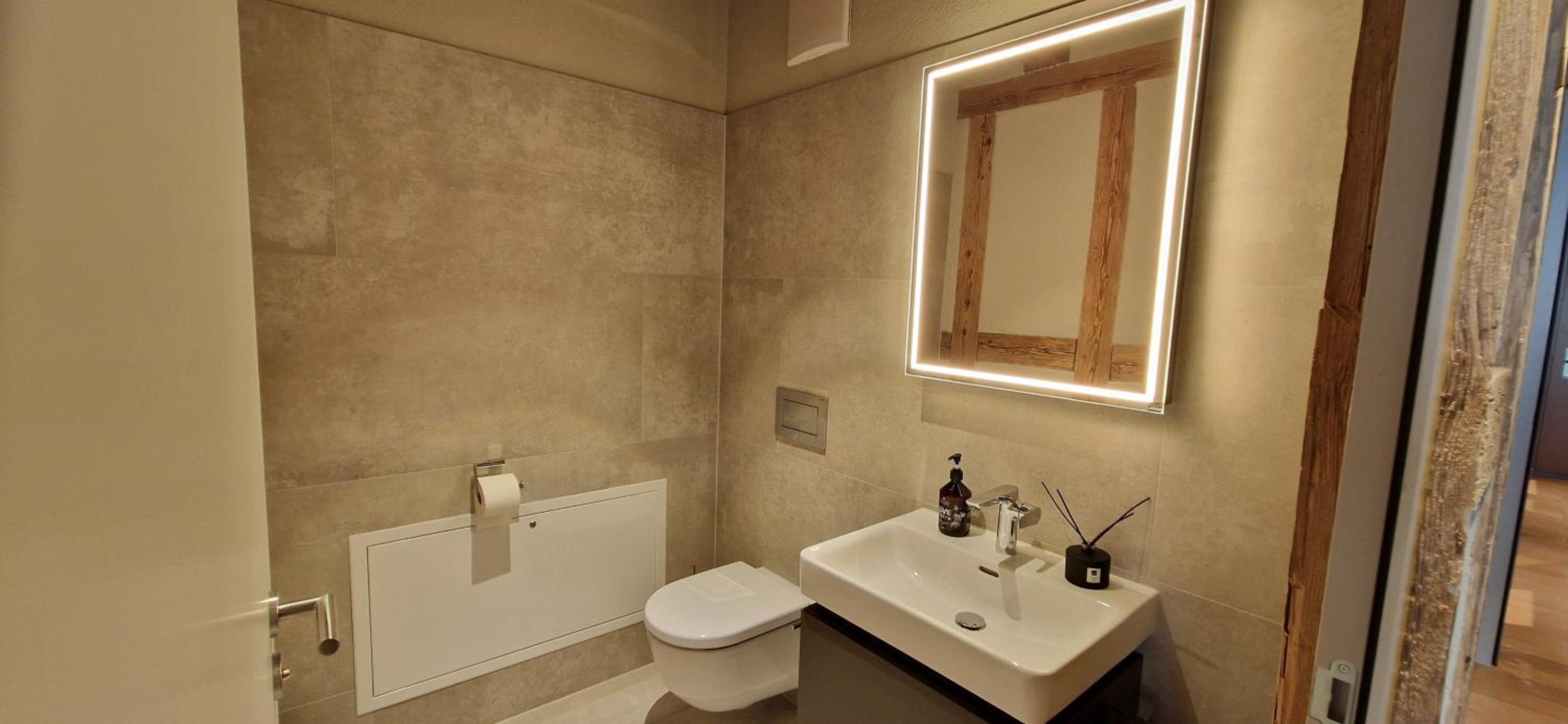 Visionary Hospitality Bassersdorf, Zürich - Premium Apartments in Swiss Style with Free Parking, Washer, Kitchen, Terrace, Vaulted Cellar Event Room, Bus S