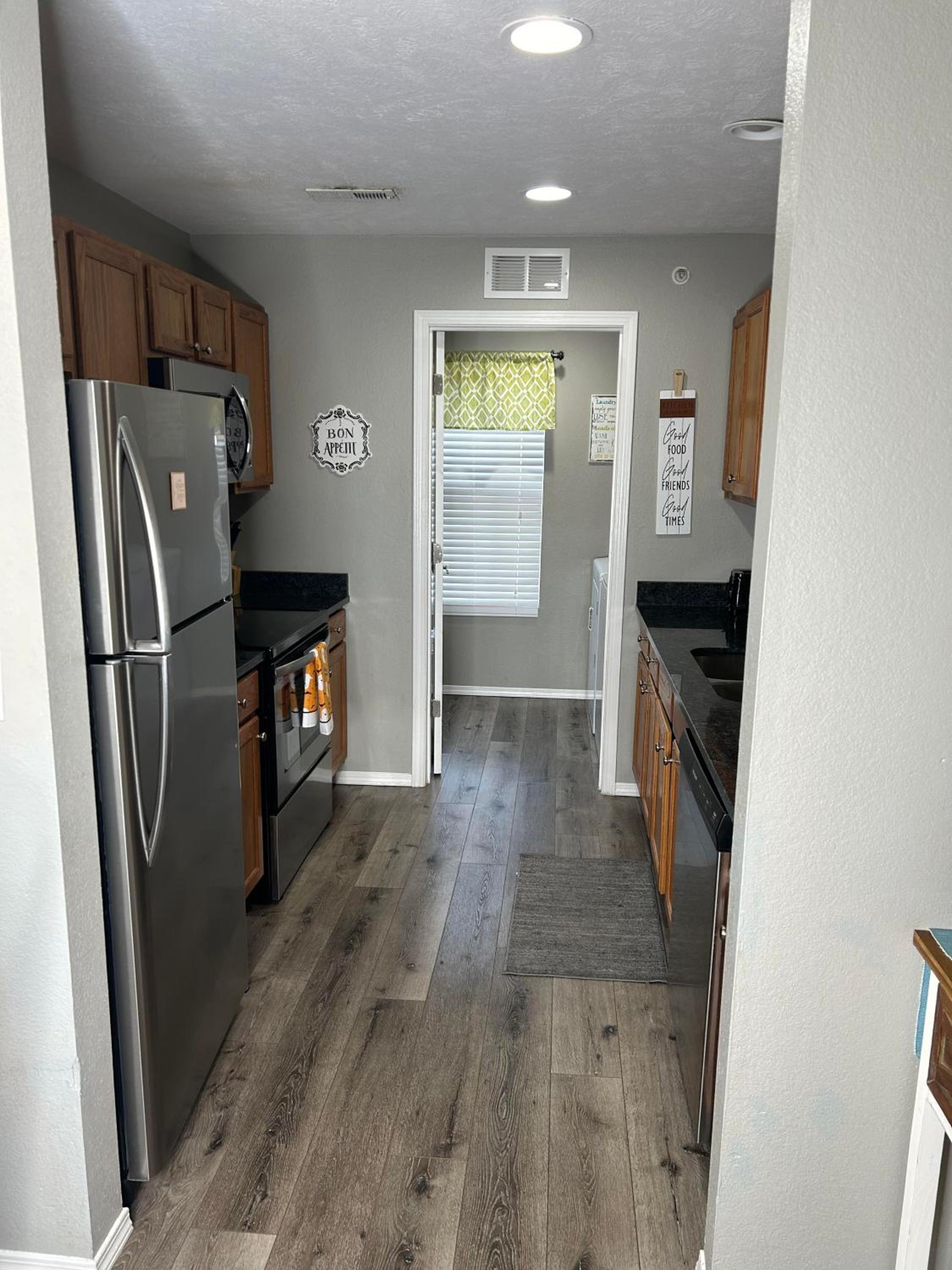 Two condos-side by side-arcade games-8 beds view 5