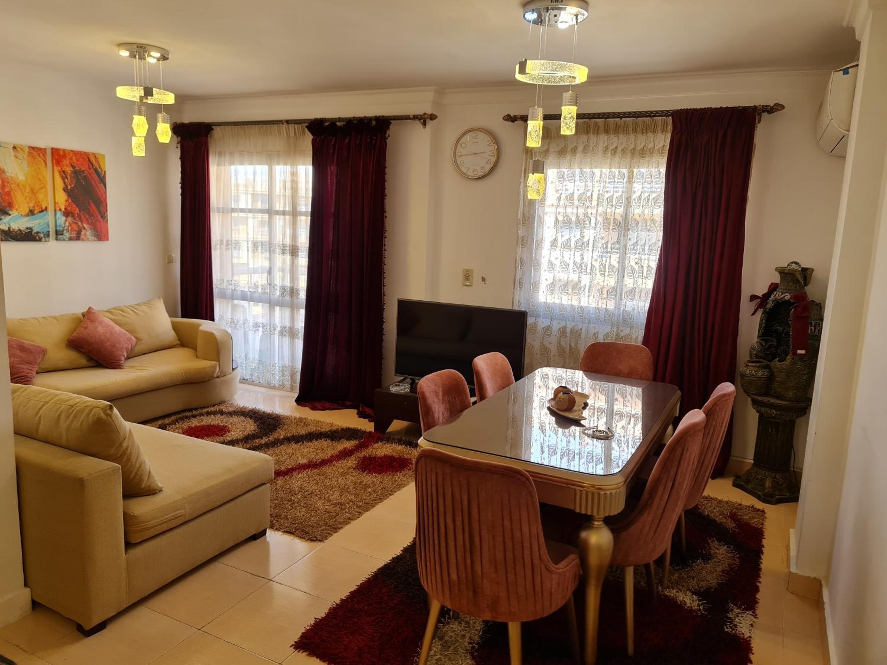 Madinty amazing view 2 rooms fully air-conditioned apartment at Madinty city for families only مدينتي view 3