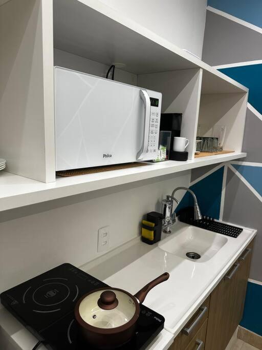 Apartamento completo e moderno com ar condicionado e piscina no centro do RIO