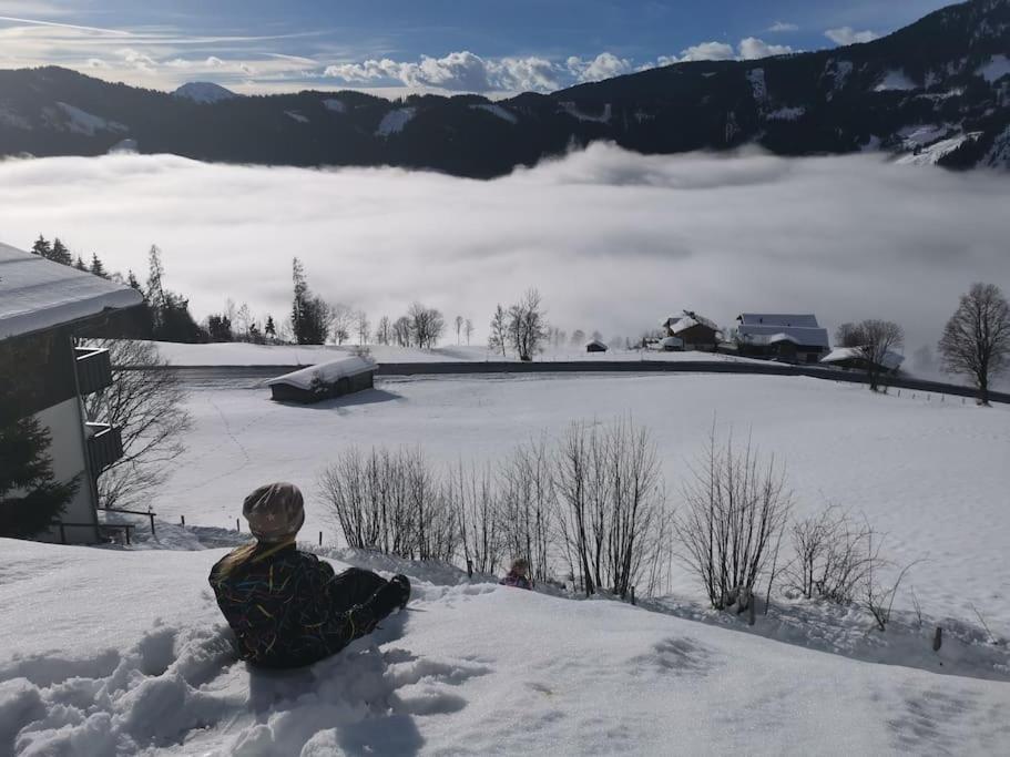 Sonnige ruhige Fewo Bergpanorama auf 1200m mit Süd Balkon