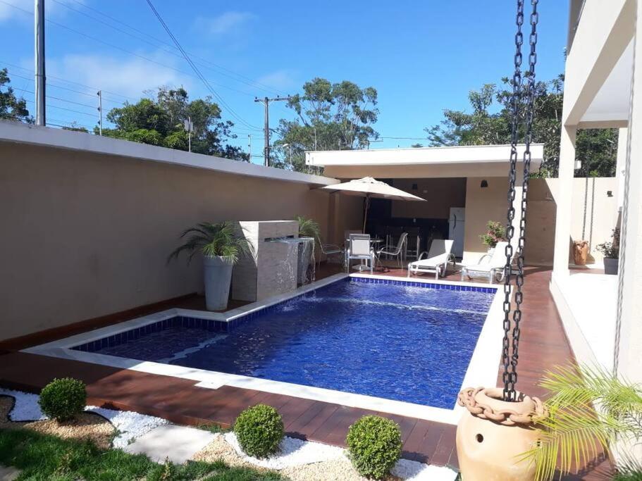 Casa Flor Arraial d'Ajuda - Piscina e churrasqueira