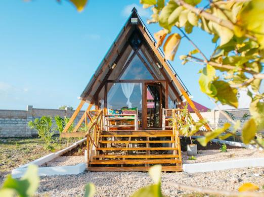 Leo Glamping, Eco A-Frame Retreat in Nungwi view 3