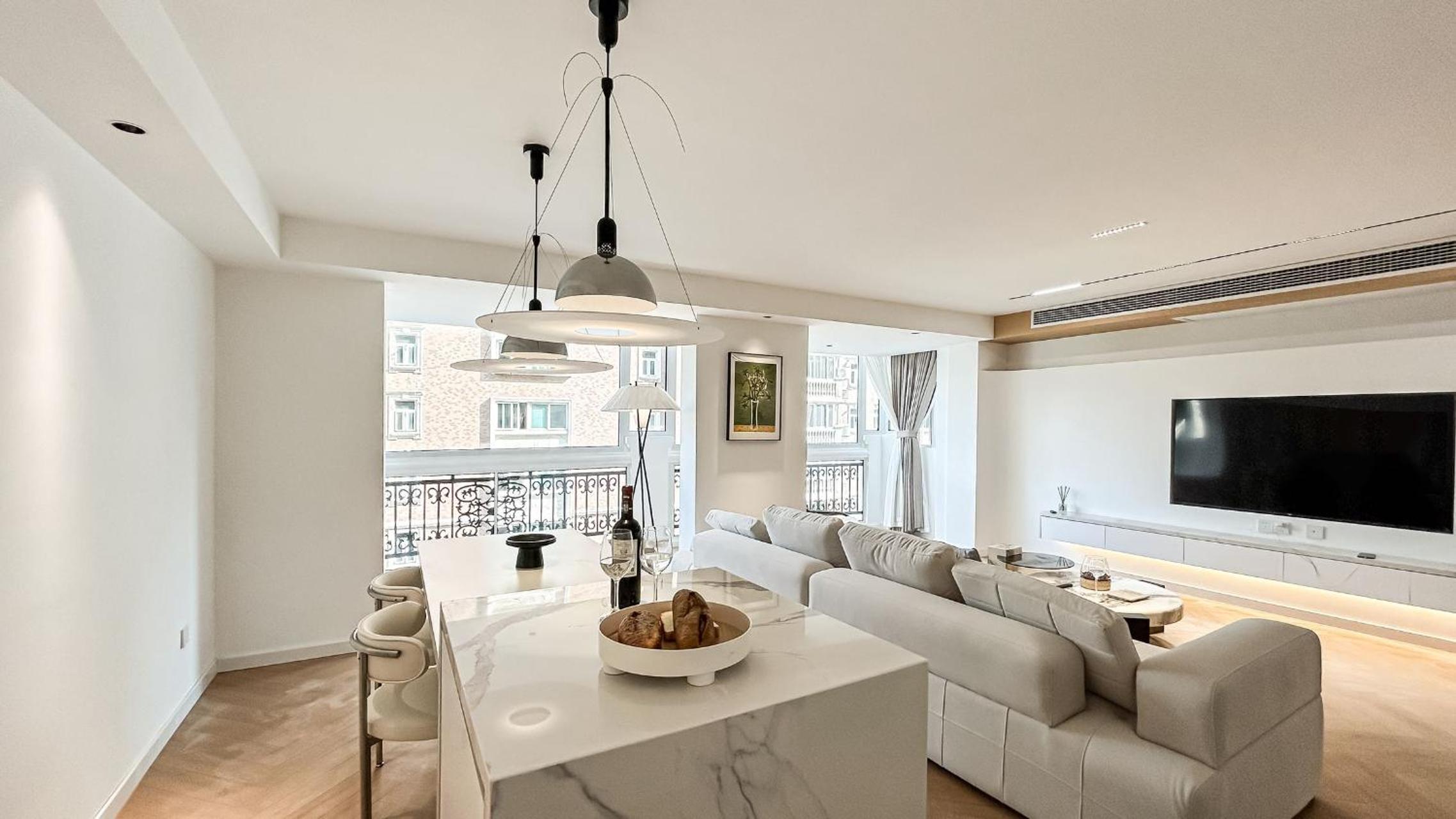 HuaiHai Road Branch Xujiahui Garden Large Living Room Luxury Three Bedroom Hengshan Road Henglong Plaza Shanghai Jiao Tong University