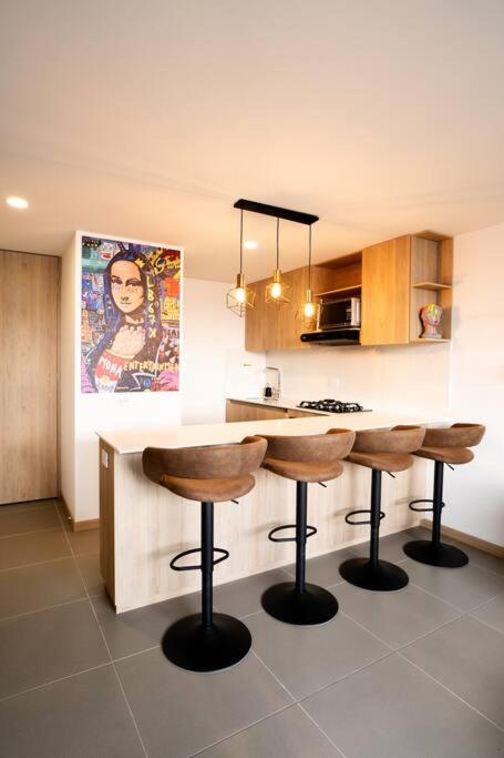 Amazing cozy & new flat 3 bedrooms in Medellin best location